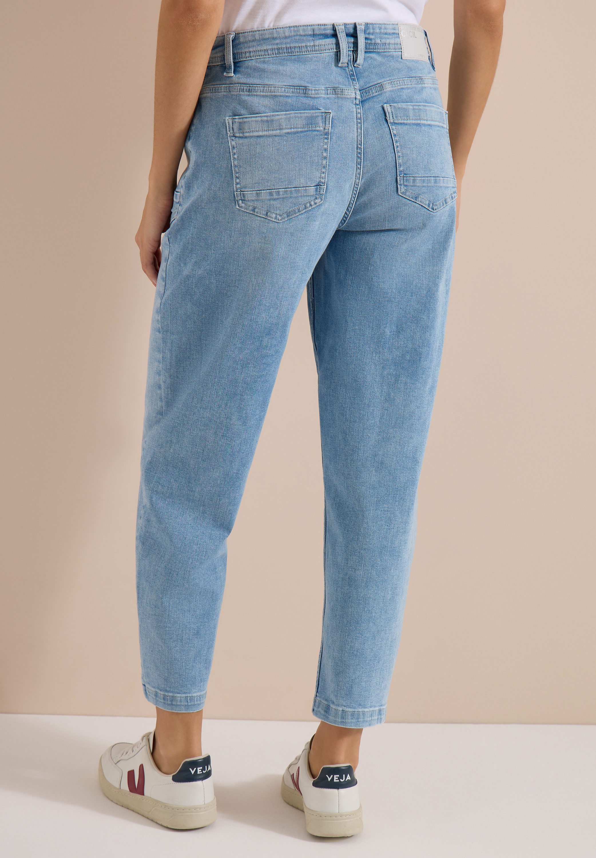 CECIL Loose-fit-Jeans High Waist