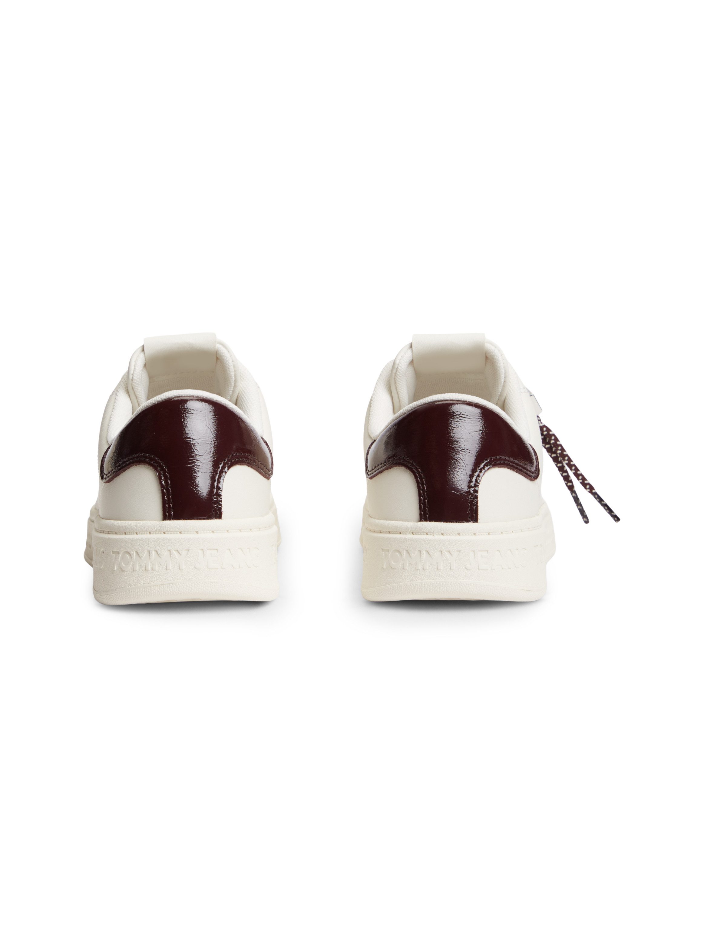 Tommy Jeans TJW LOGO SNEAKER Plateausneaker Schnürer, Freizeitschuh, Halbschuh mit Label Flagge