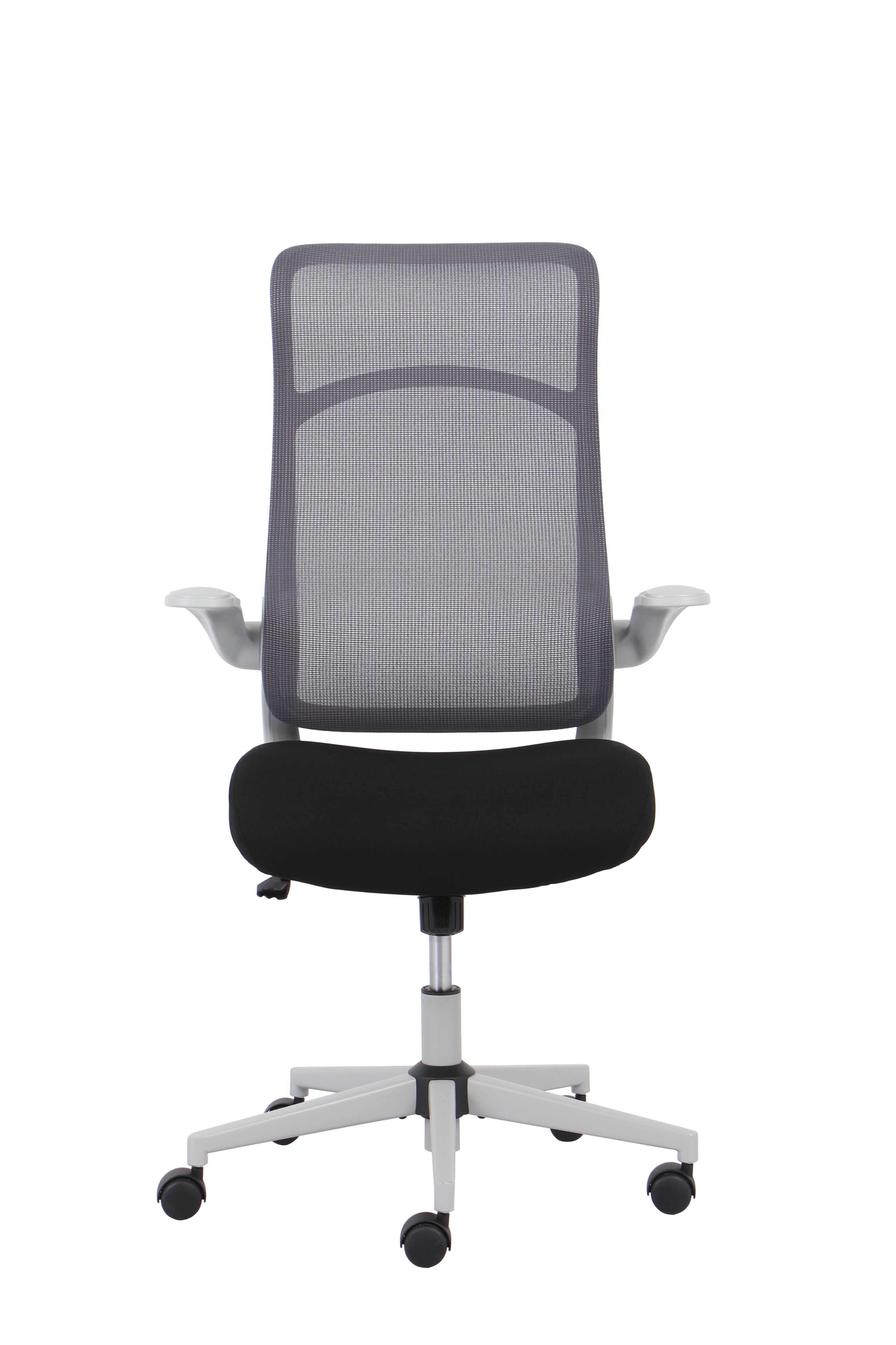 OTTO home Bürostuhl Toico, Design-Schreibtischstuhl, ergonomische Rückenlehne, Lendenwirbelstütze & klappbaren Armlehnen