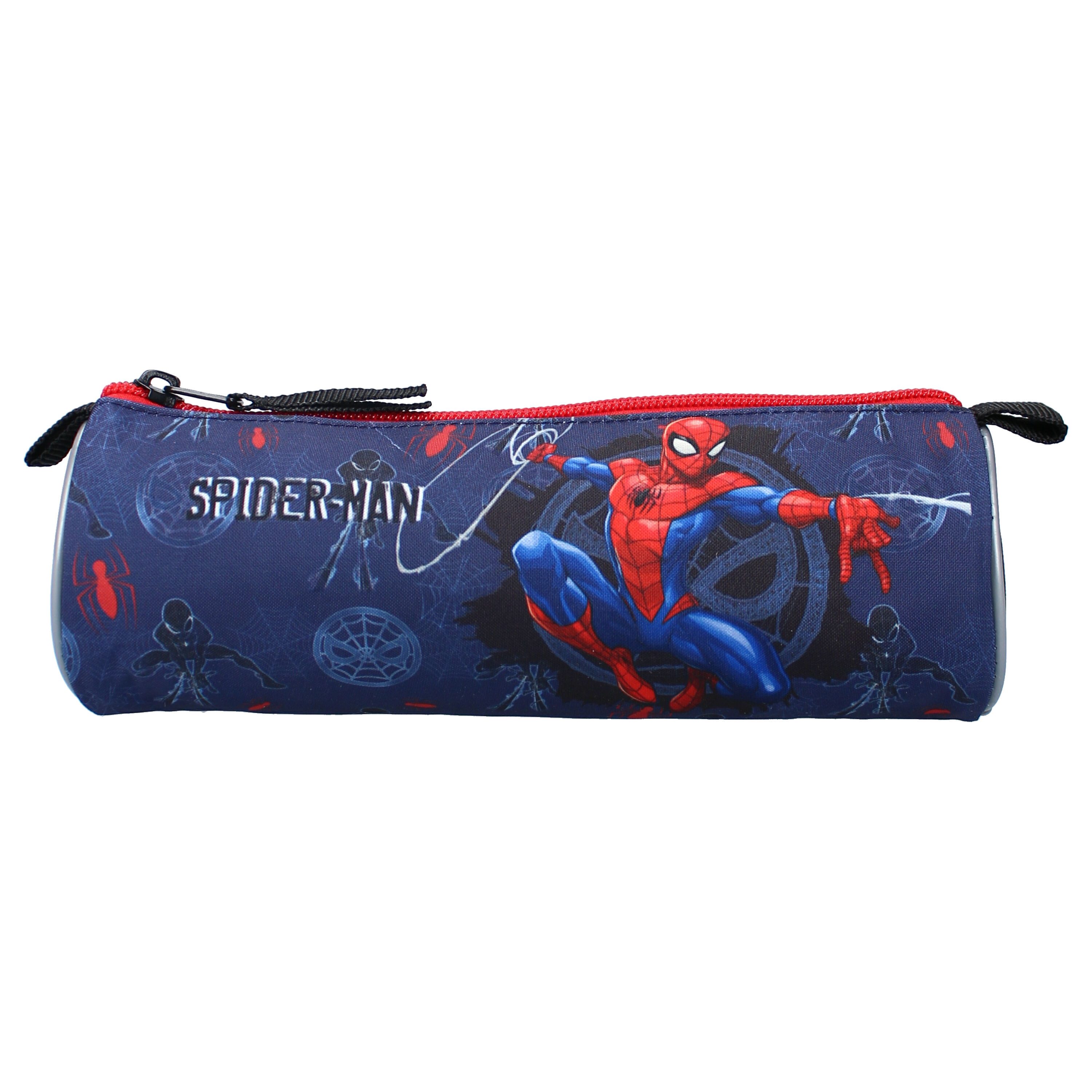 Spiderman Federmäppchen Etui mit Reißverschluss für Kinder
