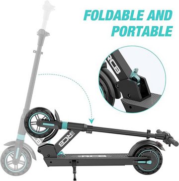 RCB E-Scooter mit 3 Geschwindigkeitsmodi, Ultra tragbarer E-Roller mit APP (ohne ABE