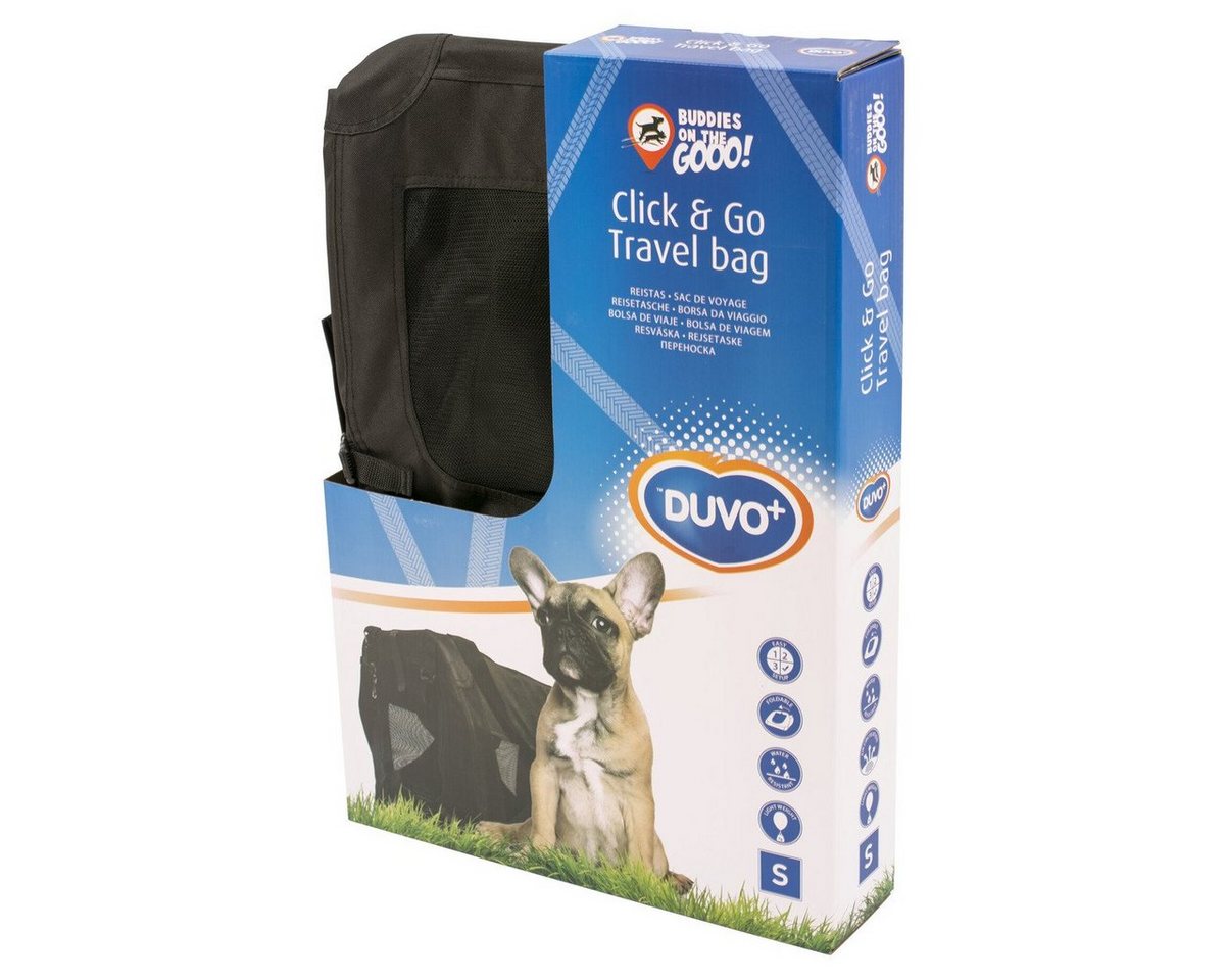 Thumbnail - DUVO+ Tiertransporttasche Click & Go Reisetasche schwarz