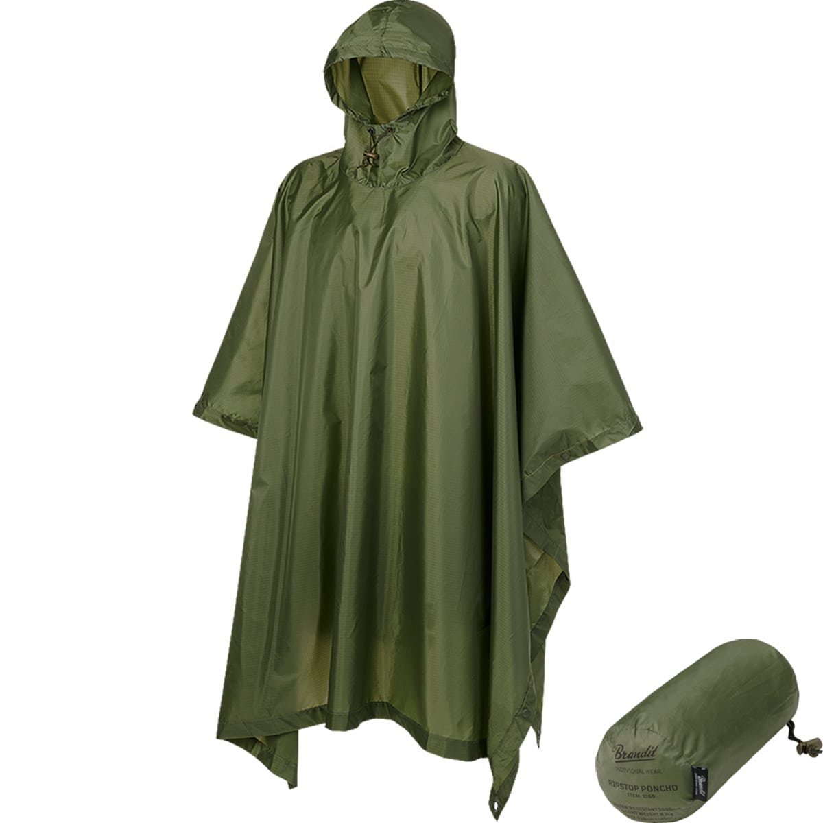 Brandit Regenponcho Bundeswehr Poncho RipStop günstig online kaufen