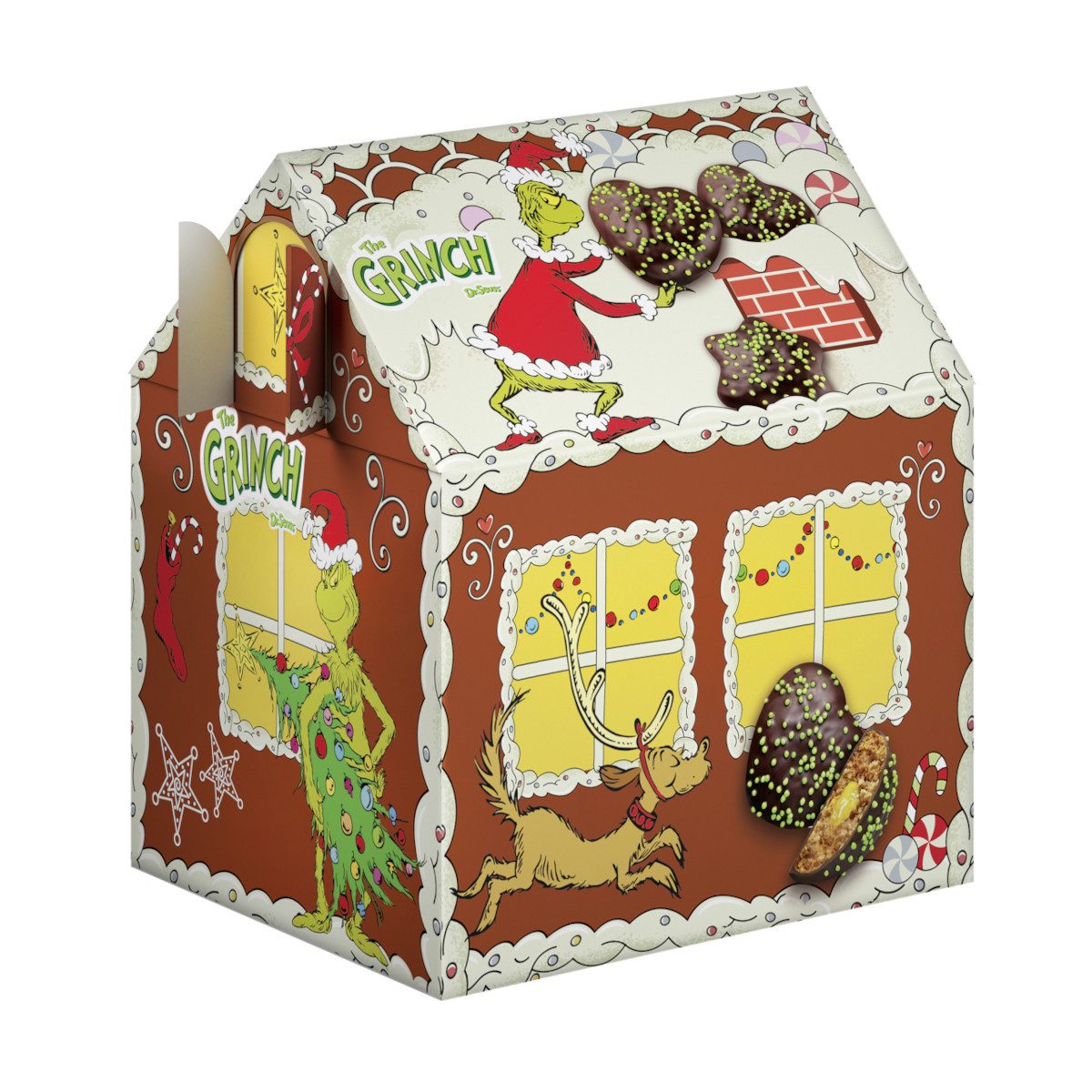 Wicklein Kekse, Wicklein Lebkuchenhaus Grinch Lebkuchen mit Limette und Zitrone 200g