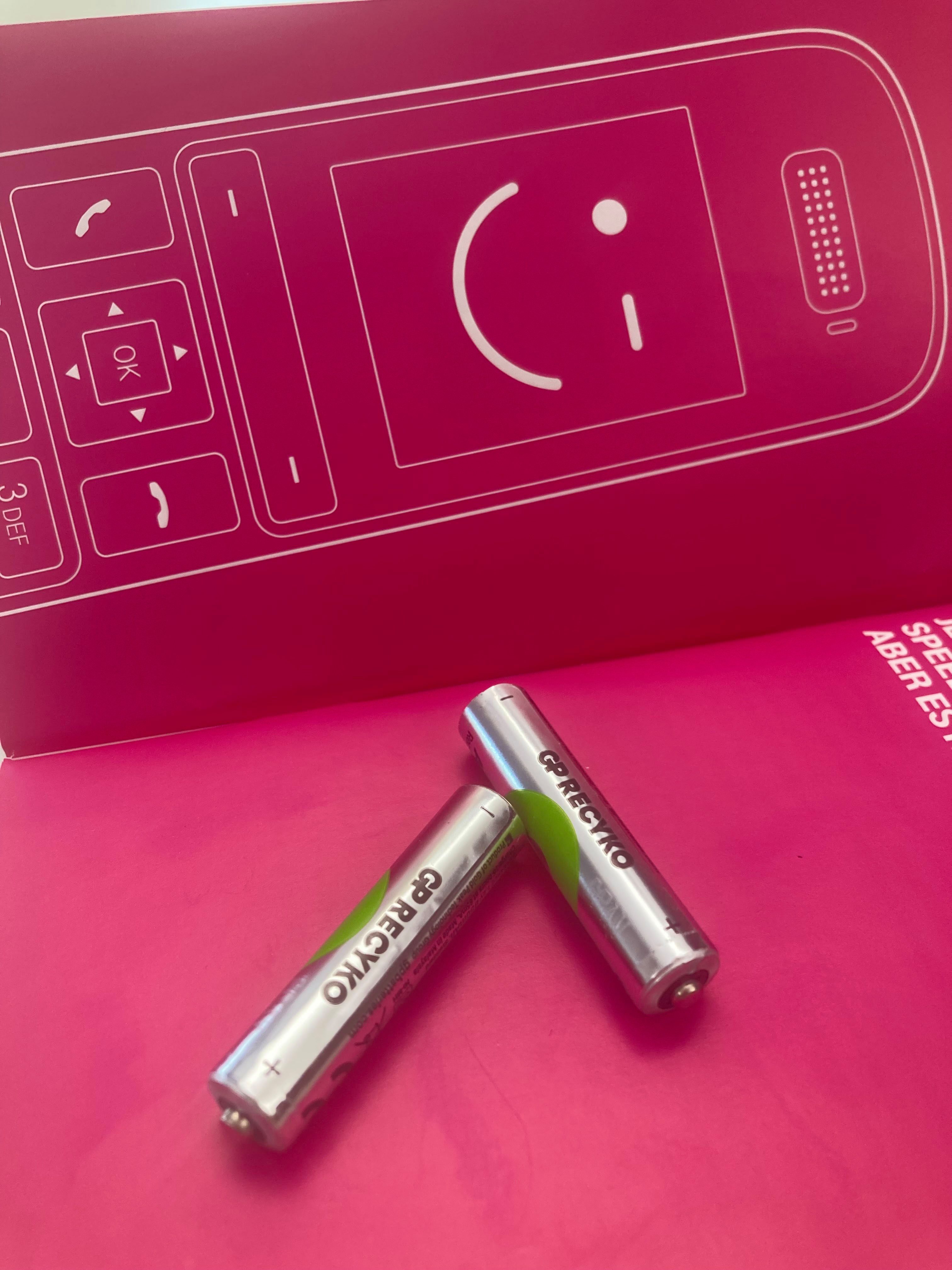 Telekom Akkupack 2x AAA (1,2V) 850mAh wiederaufladbar für schnurlos Telefone Akkupacks 850 mAh (2 St), Festnetztelefon DECT Panasonic Gigaset Telekom Sinus Speedphone