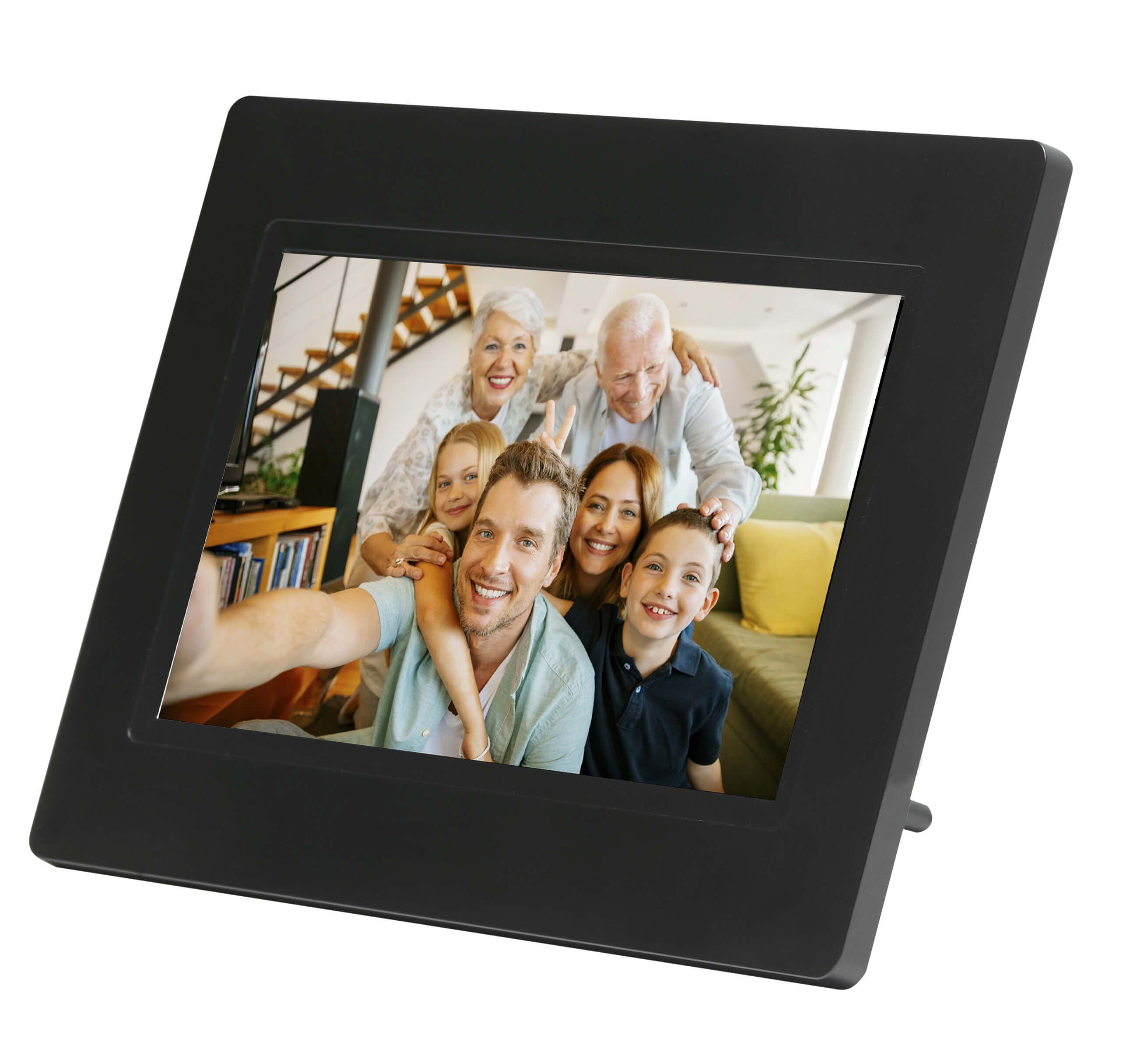 Denver Pff 710 Frameo 7 Zoll Digitaler Bilderrahmen Schwarz Wifi Microsd 8gb Flash Digitaler Bilderrahmen 17 78 Cm 7 Digitaler Bilderrahmen Online Kaufen Otto