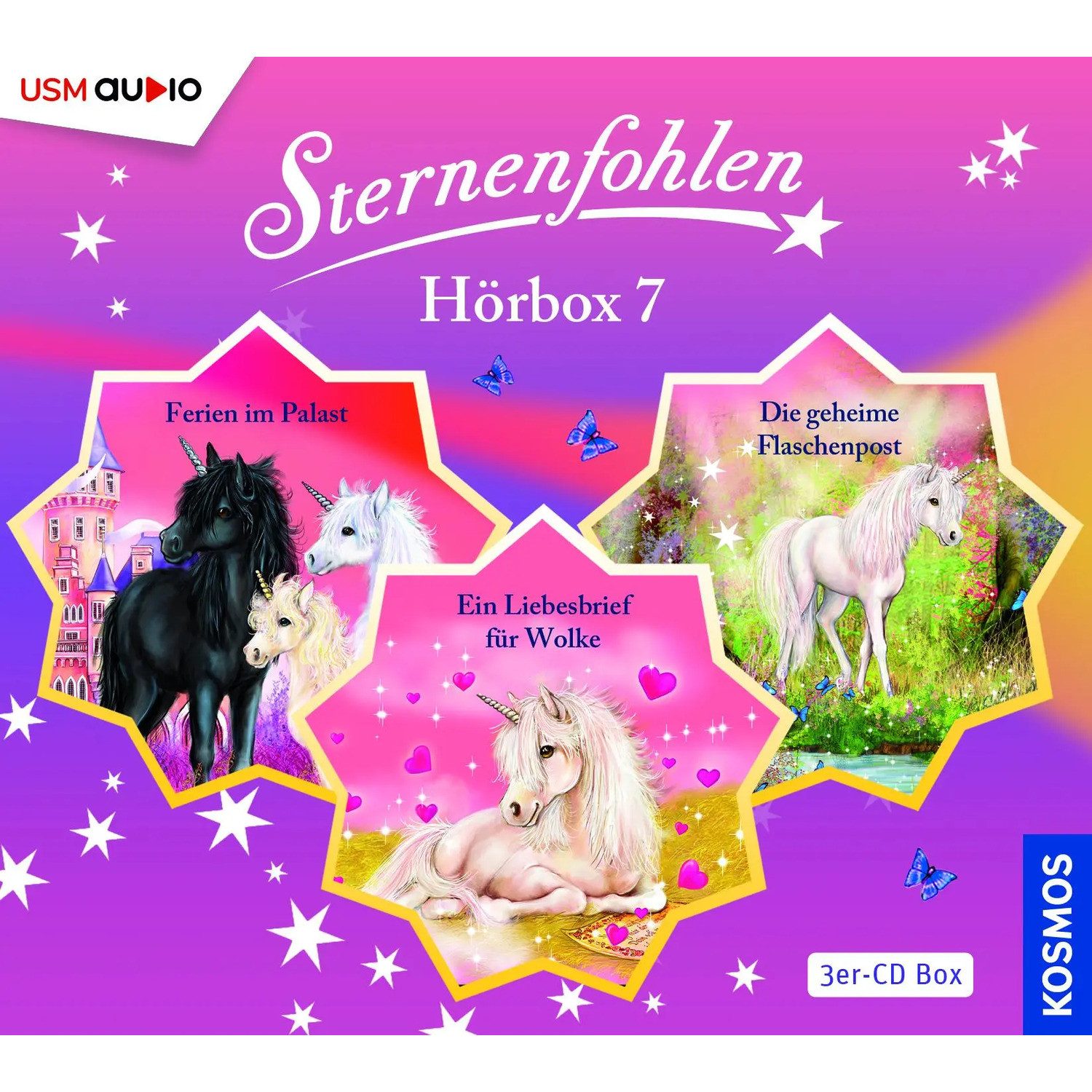 United Soft Media Hörspiel Die große Sternenfohlen Hörbox Folgen 19-21 (3 Audio CDs)