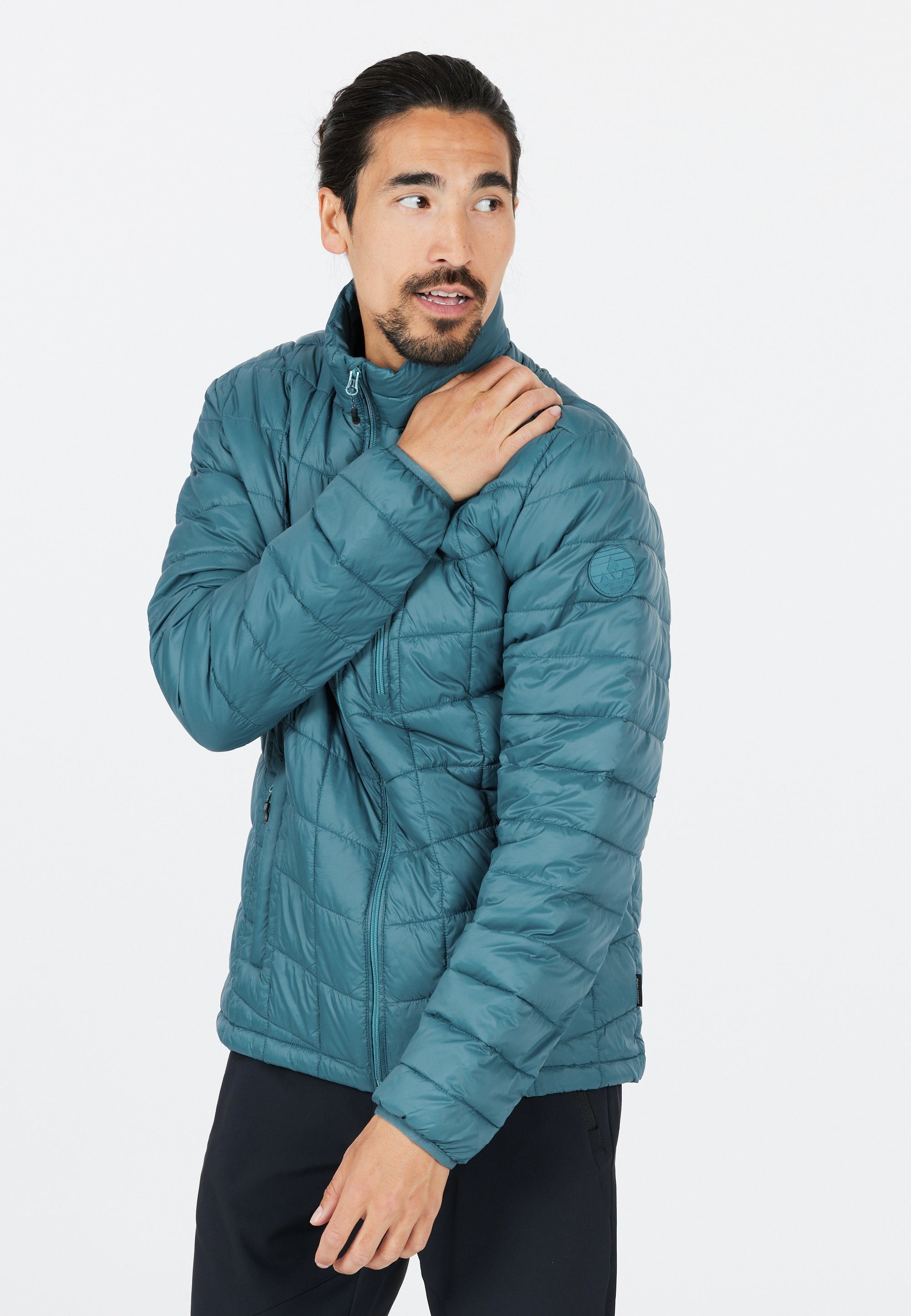 WHISTLER Outdoorjacke Luis mit praktischen Taschen petrol