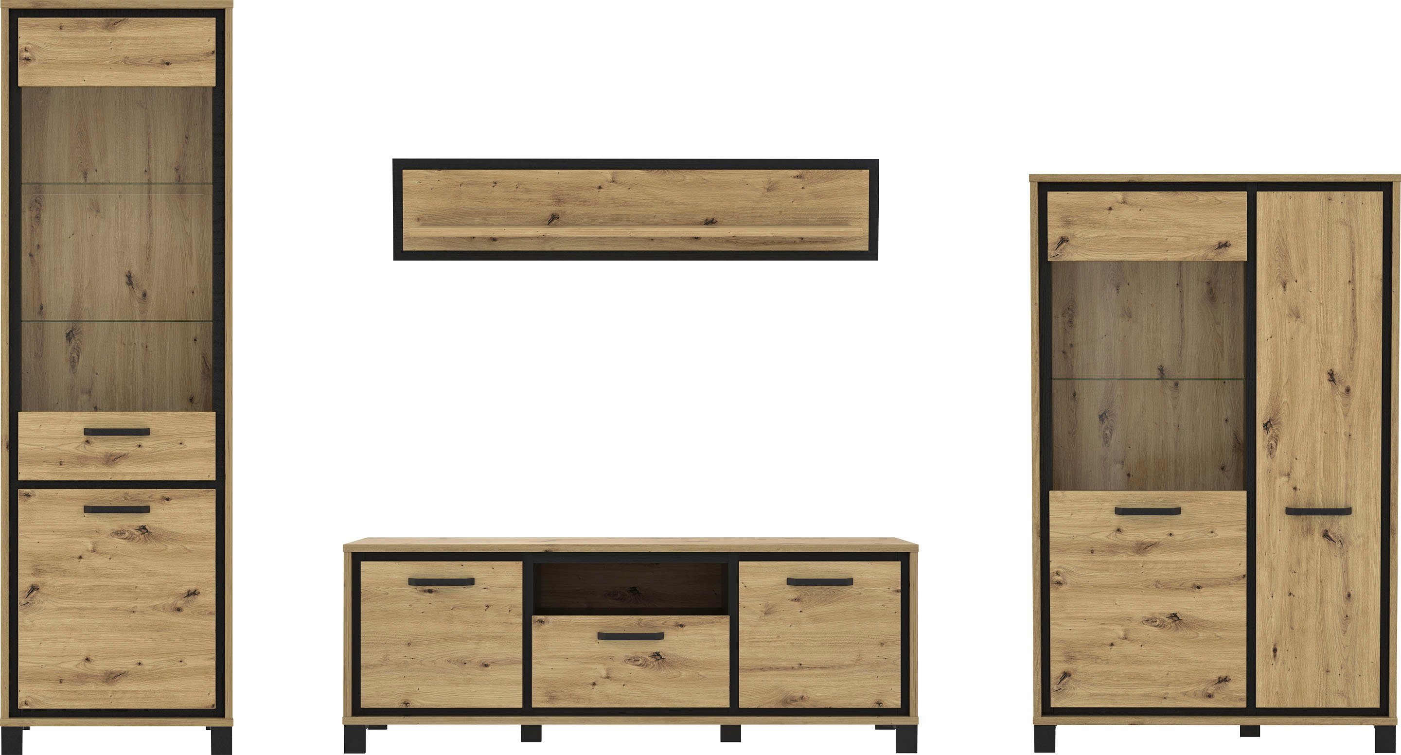FORTE Wohnwand Trondheim, (Set, 4-St)