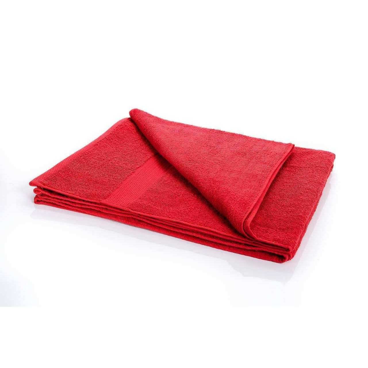 etérea Himmlische Qualität Handtücher etérea Handtuch Serie Basic, Baumwolle (1-St) Rot