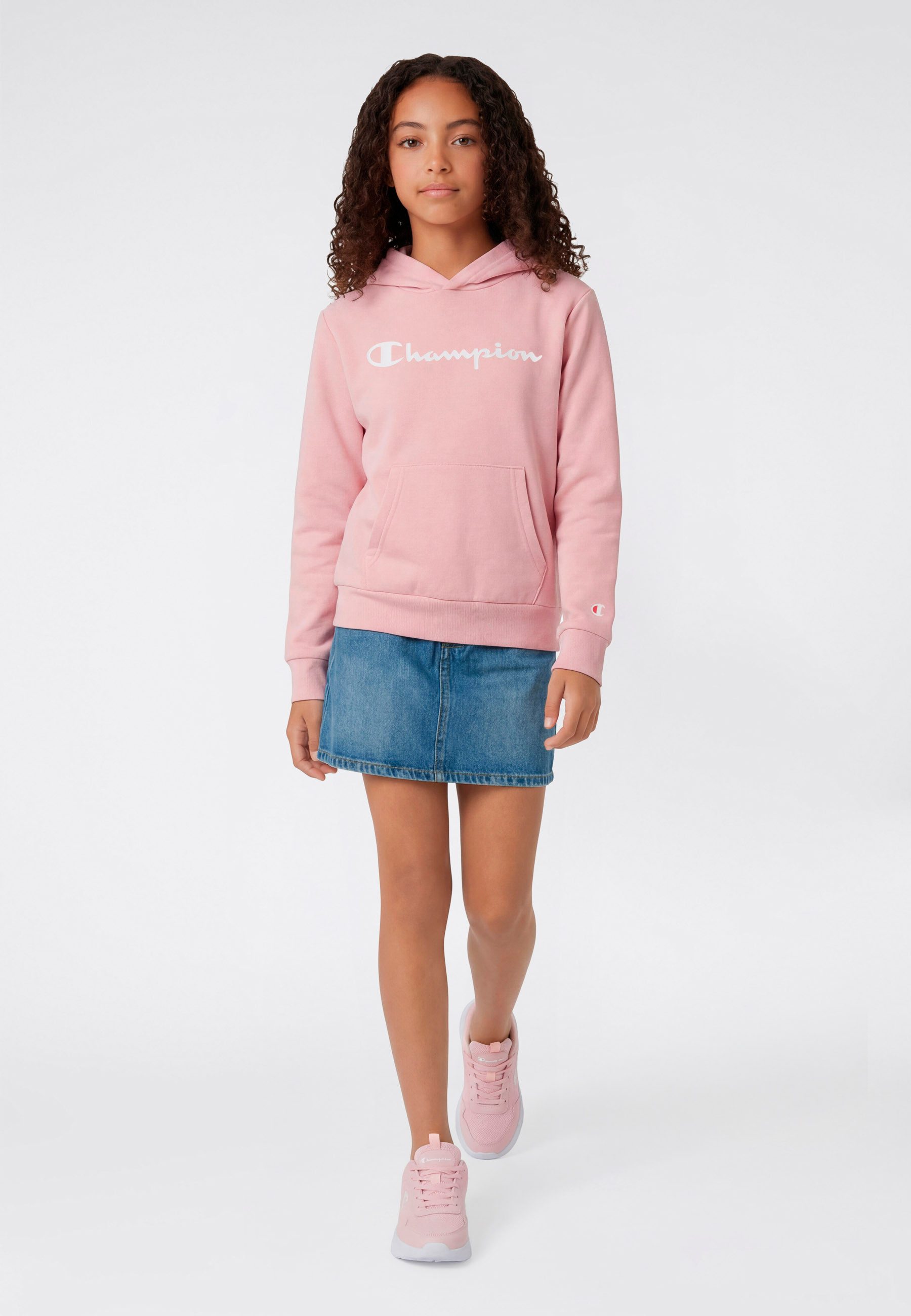 Champion Kapuzensweatshirt ICONS CONTRAST Terry Hoodie mit Kapuze, Langarm, aus Baumwolle und Polyester