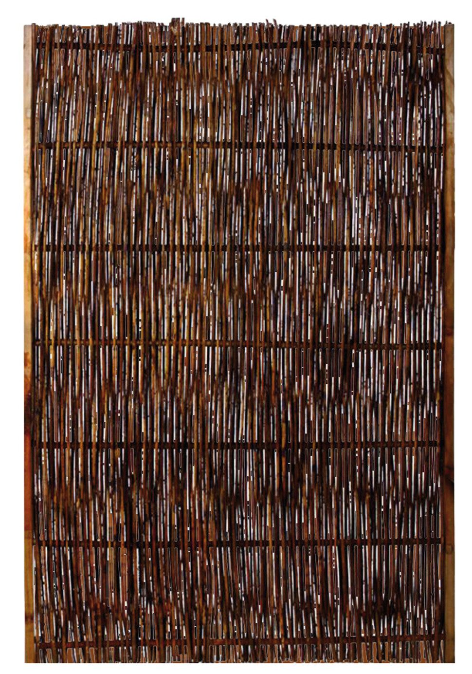 GartenLand Weidenzaun Sylt Weidenzaun ca. 120x180cm, (Set, Ohne Pfosten, 180x180 cm)