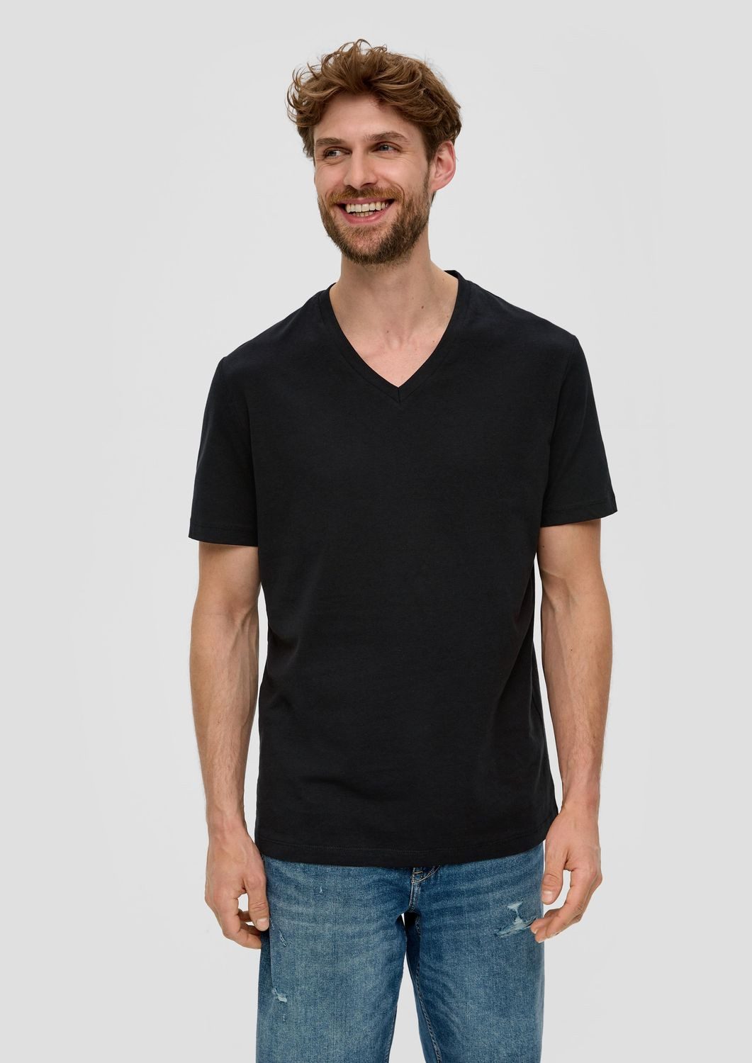 s.Oliver T-Shirt Regular fit (2-tlg) Rundhals, günstig online kaufen