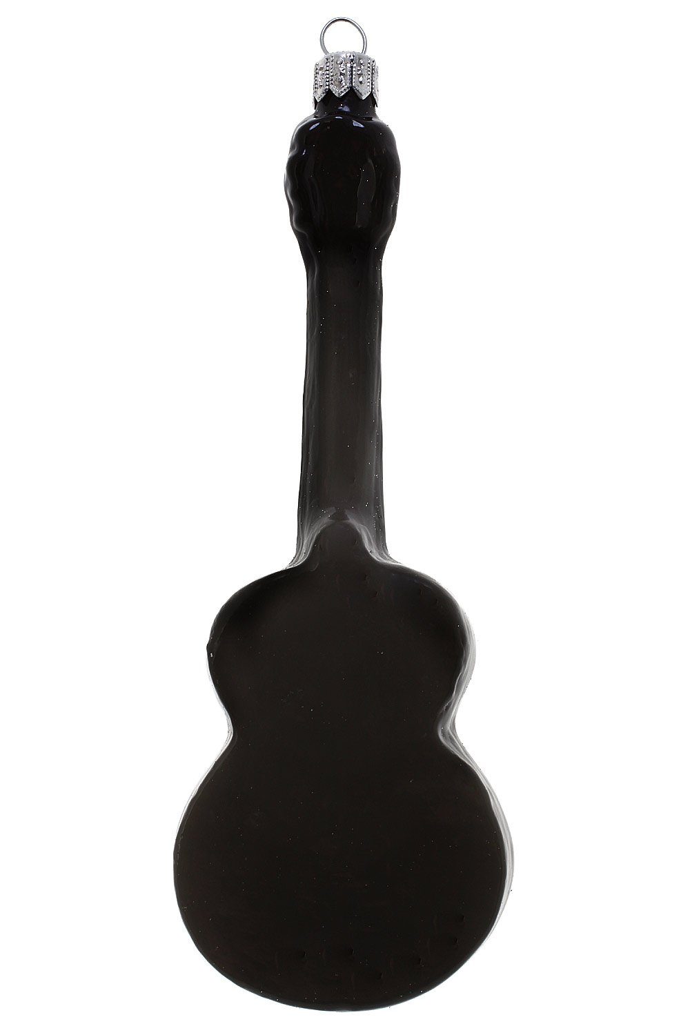 Hamburger Weihnachtskontor Christbaumschmuck Gitarre weinrot, Dekohänger - mundgeblasen - handdekoriert