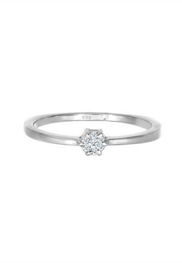Elli DIAMONDS Verlobungsring Verlobungsring Diamanten (0.045 ct) 585 Weißgold