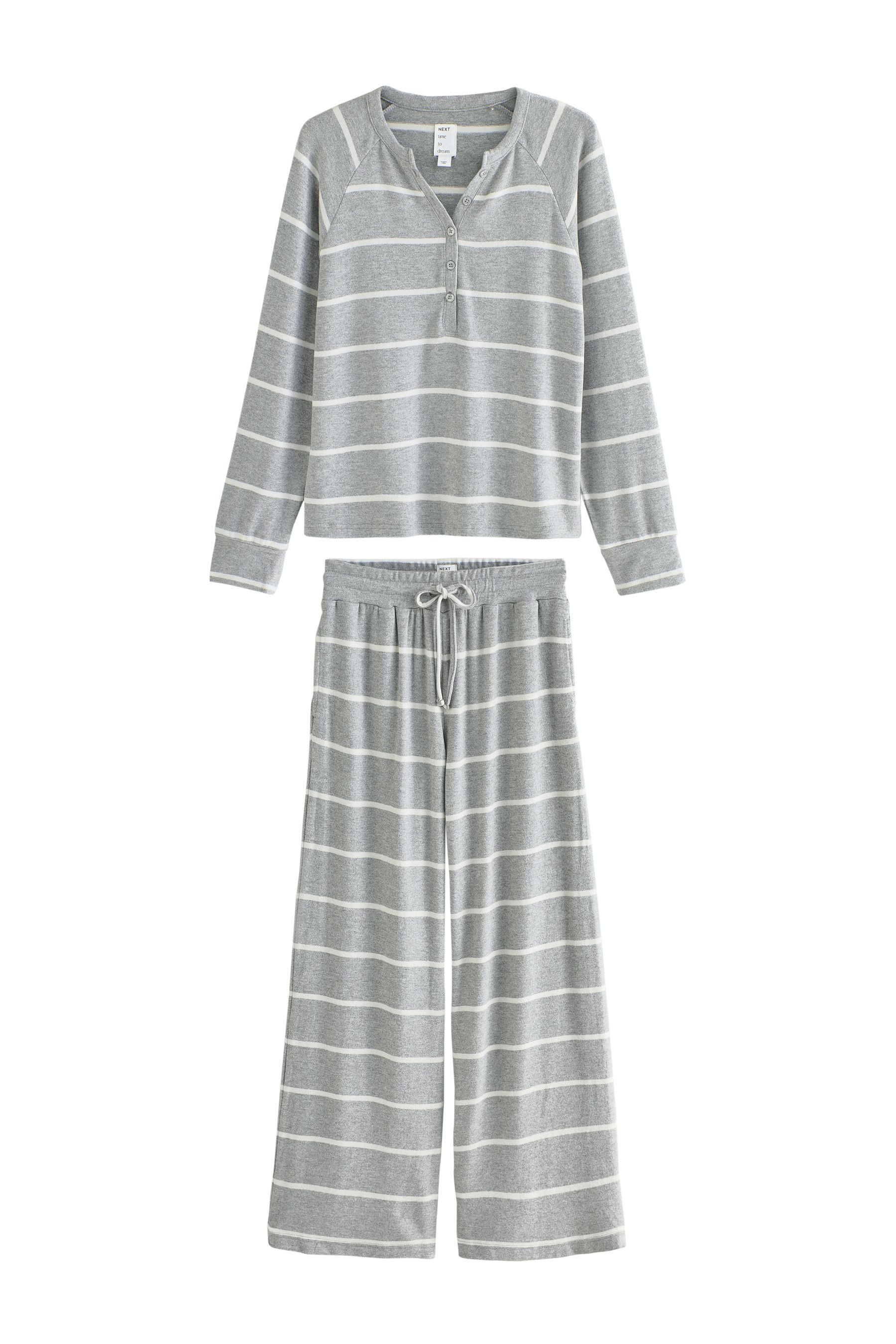 Next Pyjama Weicher, langärmeliger Schlafanzug (1 günstig online kaufen