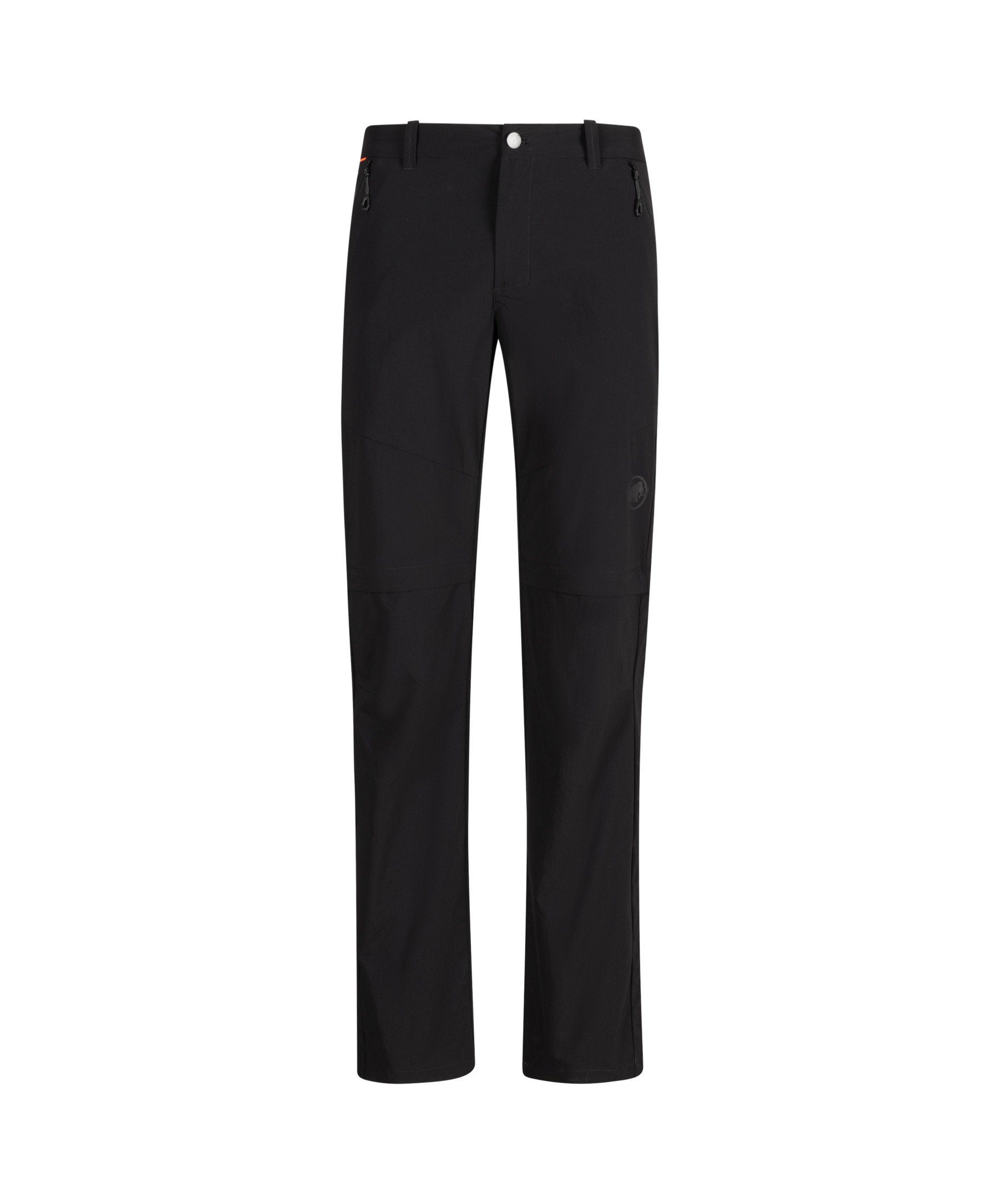 Off Outdoorhose Schnelltrocknend black Pants Hiking Mammut Men Zip