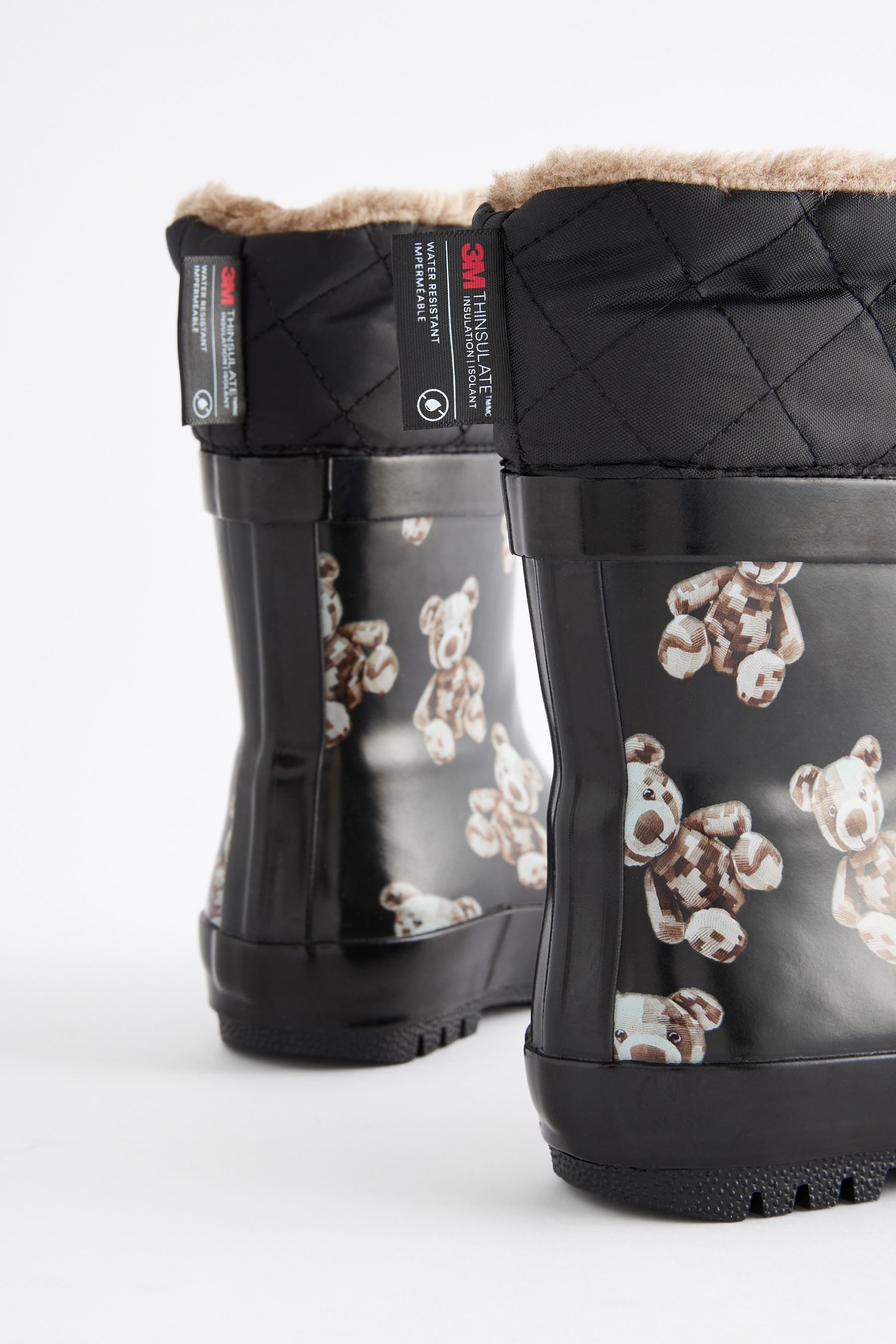 Next Thinsulate™ Gefütterte Gummistiefel mit Manschette günstig online kaufen