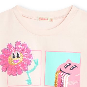 Billieblush T-Shirt Billieblush T-Shirt hell rosa mit süßem Print- & Paillettenmotiv