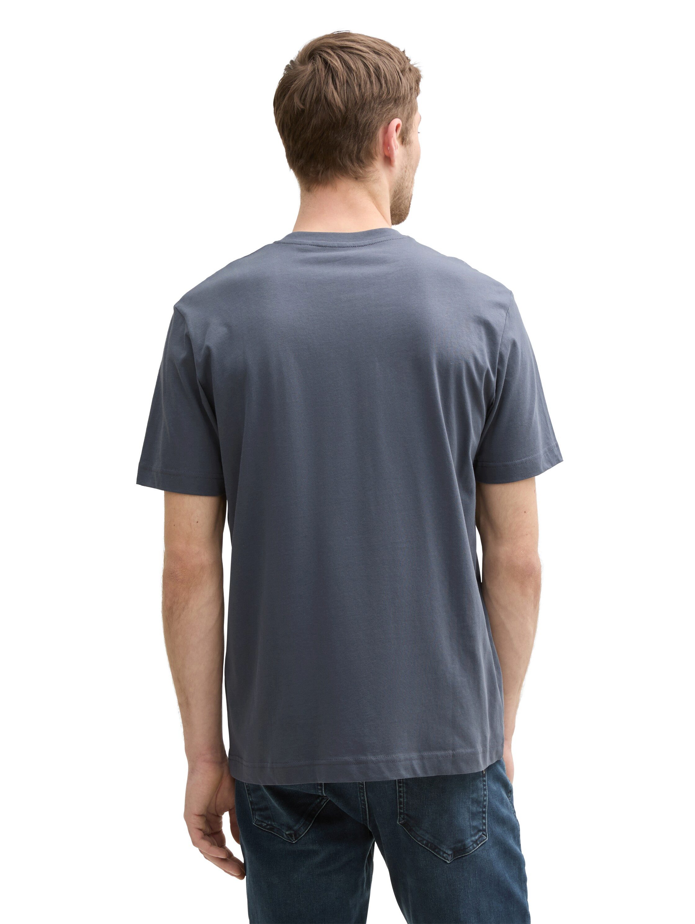 TOM TAILOR T-Shirt mit großem Logofrontprint günstig online kaufen