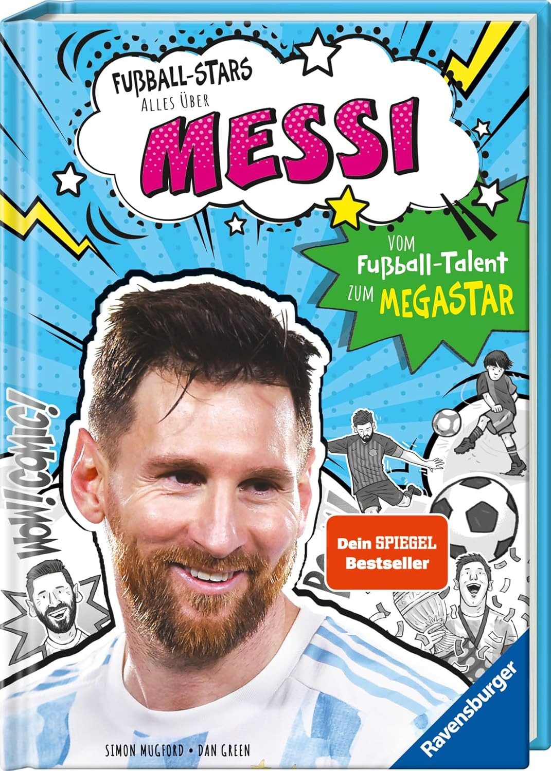 Ravensburger Spiel Fußball-Stars – Alles über Messi, Erstlesebuch ab 7 Jahren