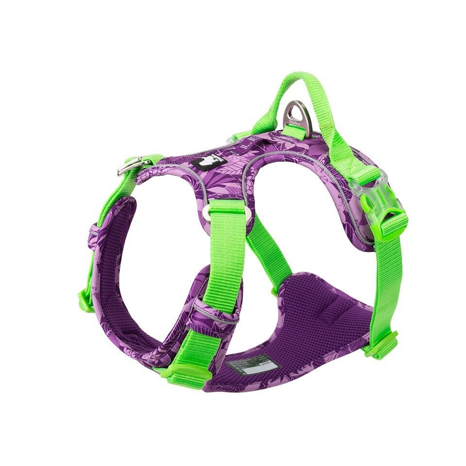 Truelove Hunde-Geschirr Geschirr Country Camouflage violett