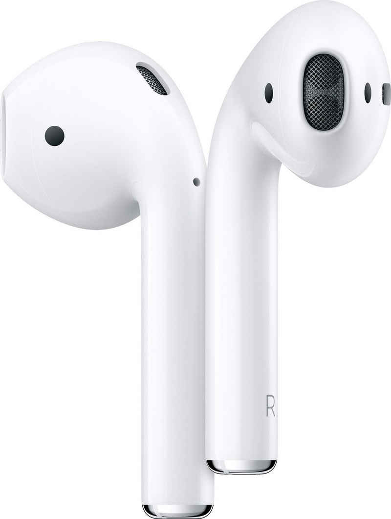 Apple »AirPods with Charging Case (2019)« In-Ear-Kopfhörer (Sprachsteuerung, True Wireless, Bluetooth, Kompatibel mit iPhone,iPad Air / Mini / Pro, Watch, Mac Mini, iMac)