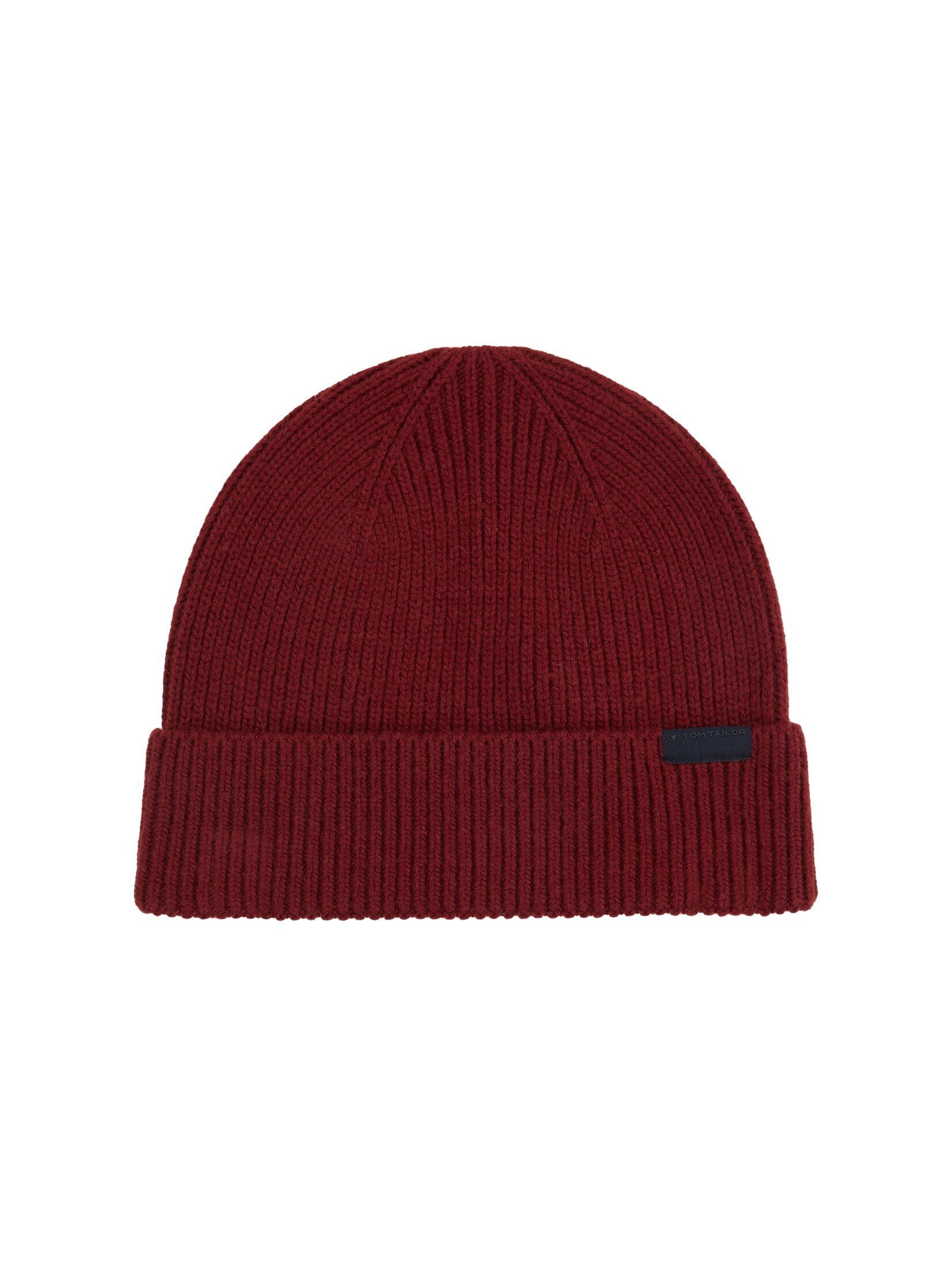 Beanie Basic Mütze mit Wolle