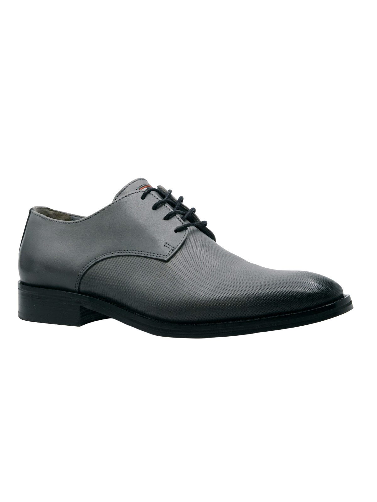 emilio adani Herren Modischer Business-Schuh, Grau Schnürschuh günstig online kaufen