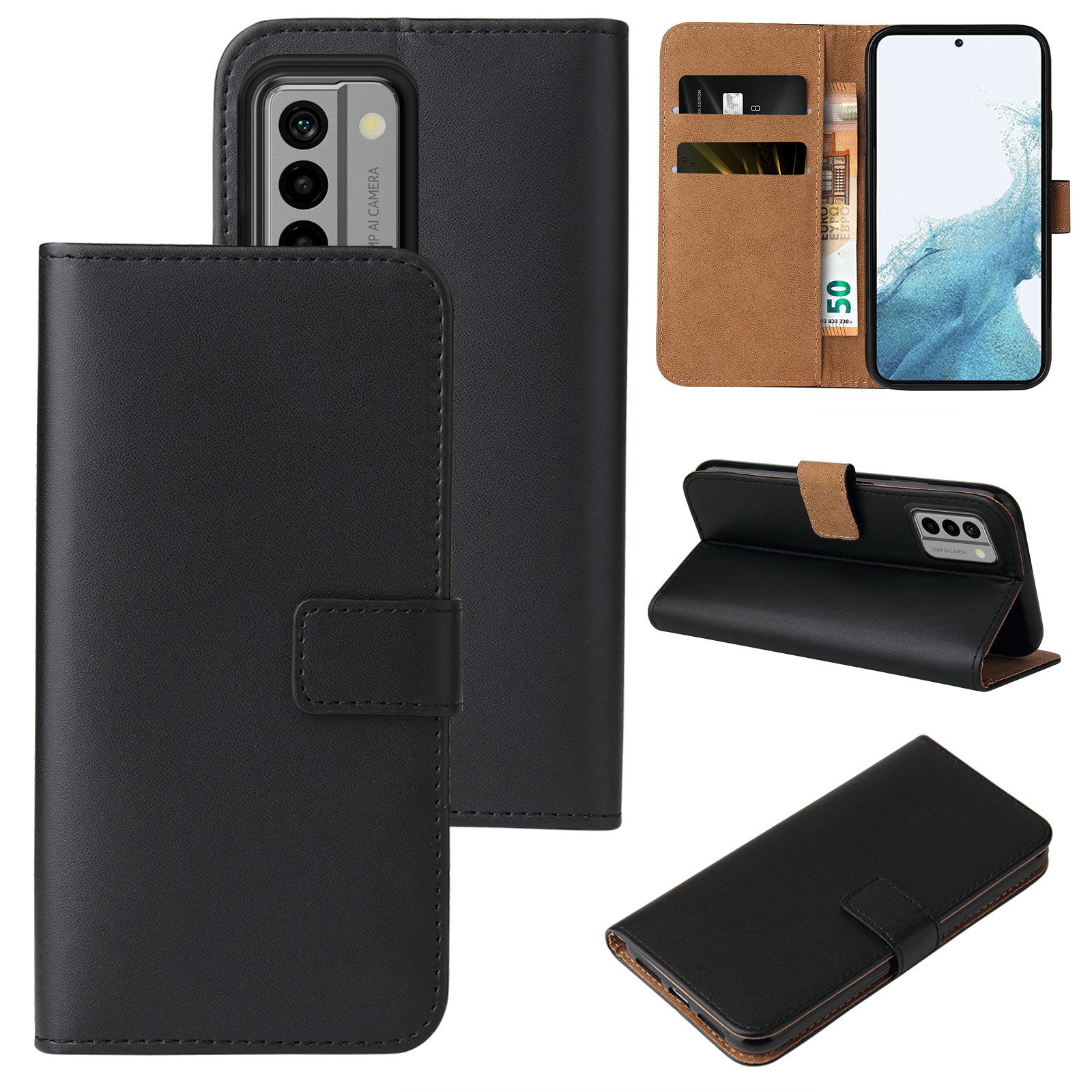 Tec-Expert Handyhülle Klapp Hülle für Nokia G22 6.5 Zoll, 6.5, Flip Case für Nokia G22