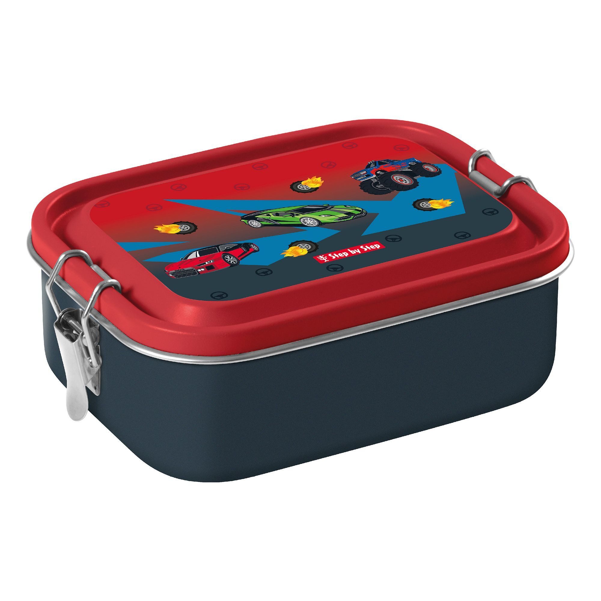 Step by Step Lunchbox, Edelstahl, Edelstahl