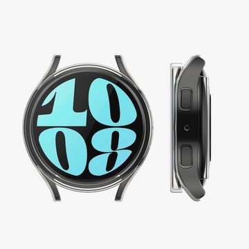 kwmobile Sleeve 2x Hülle für Samsung Galaxy Watch 6 40mm, Silikon Fullbody Cover Case Schutzhülle Set