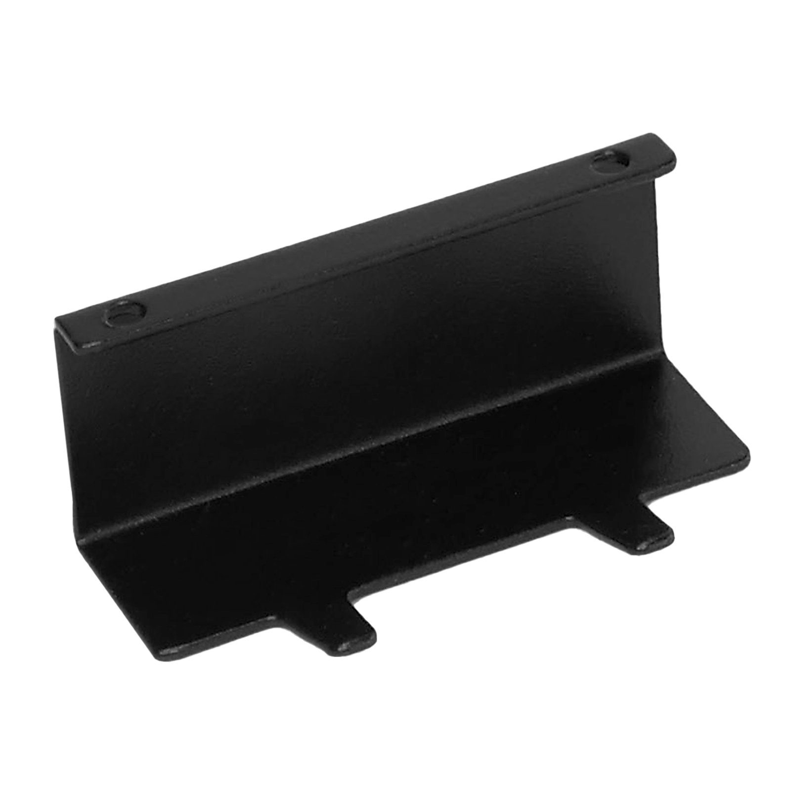 Kesseböhmer Küchenrückwand Relingsystem Linero MosaiQ schwarz modular, (1-tlg), 2er Hakenleiste
