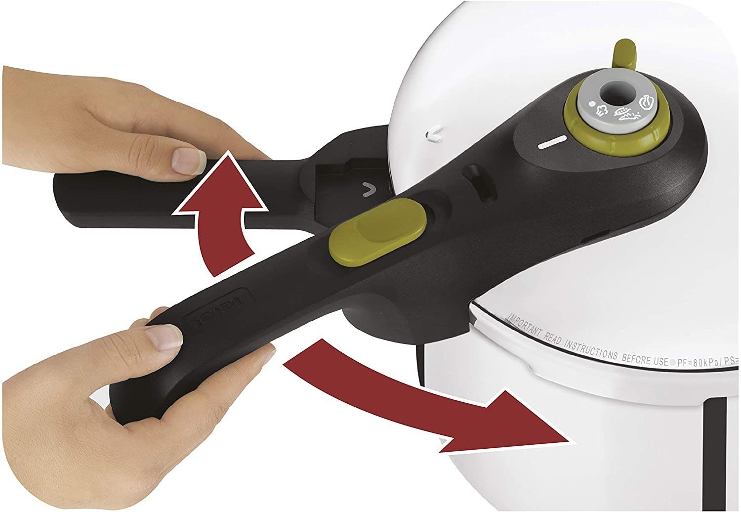 Tefal Schnellkochtopf Tefal P2530750 Secure 5 Neo Schnellkochtopf (6L) Edelstahl, Cromargan® Edelstahl Rostfrei 18/10