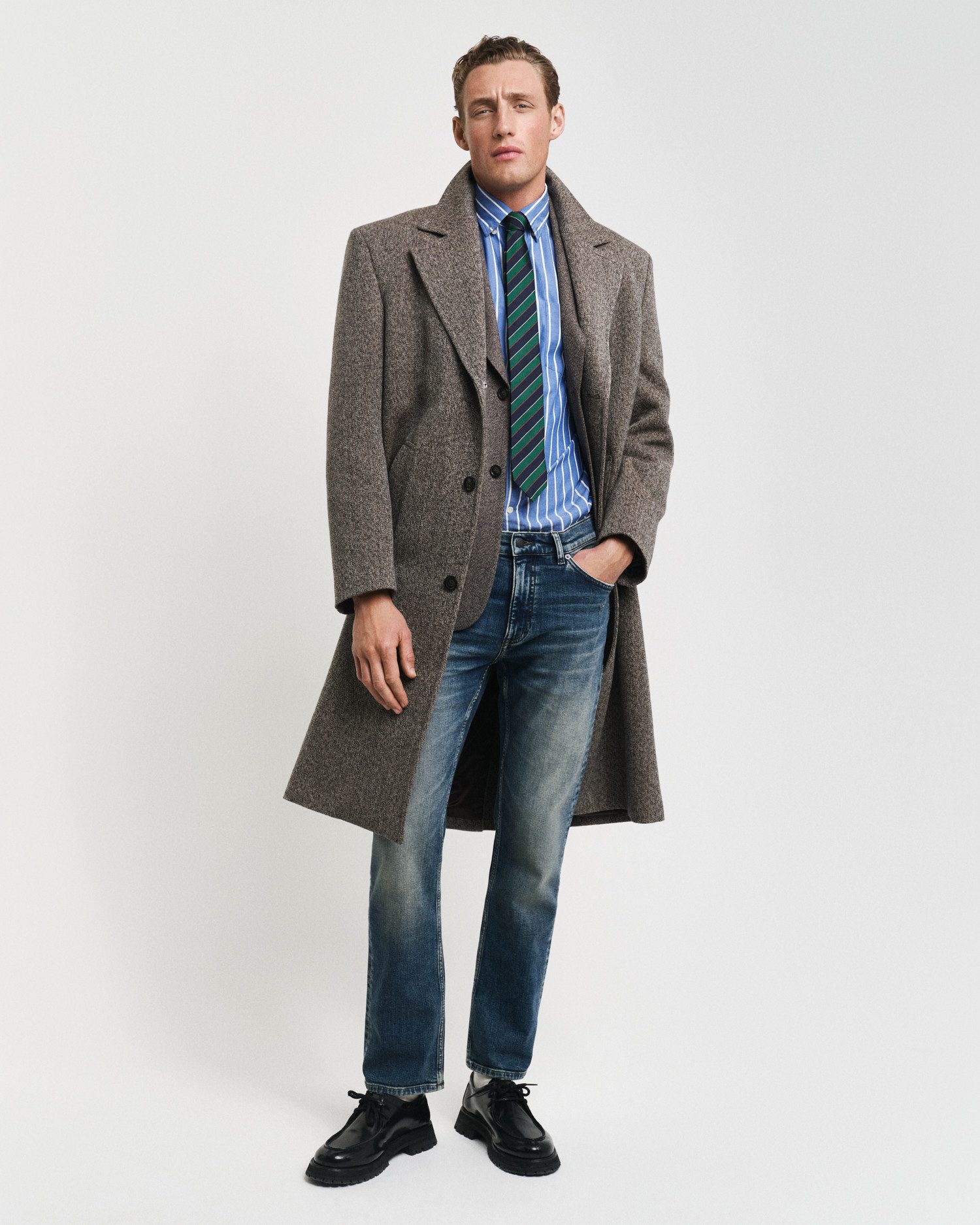Gant Langarmhemd REG POPLIN STRIPE günstig online kaufen