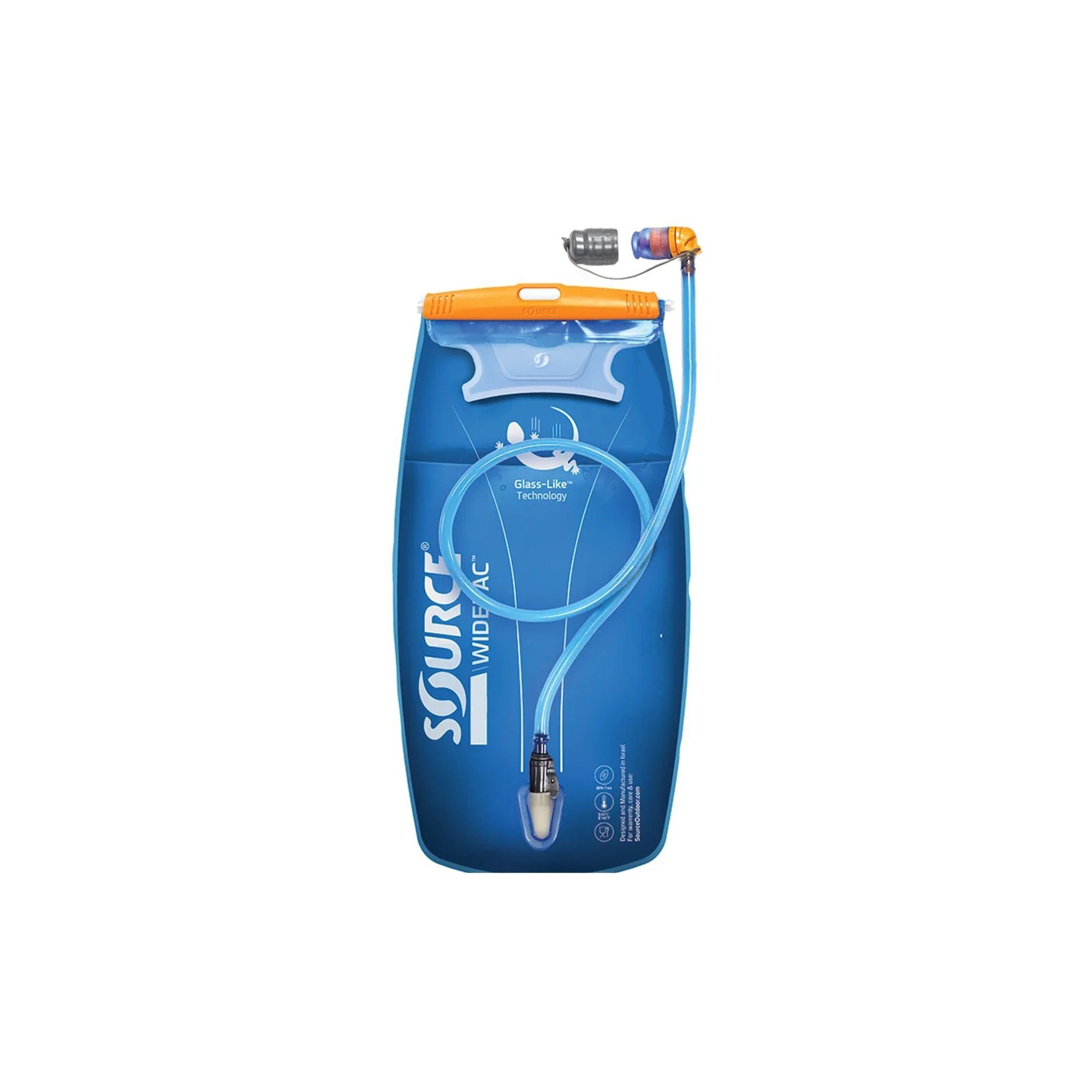 Source Trinkblase Widepac alpine blue Trinksystem für Rucksäcke