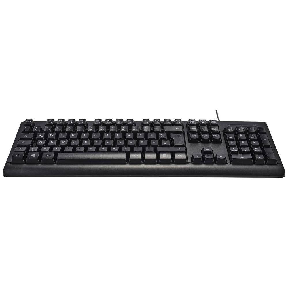 Renkforce USB TASTATUR DEUTSCH, QWERTZ RF-5805912 Tastatur
