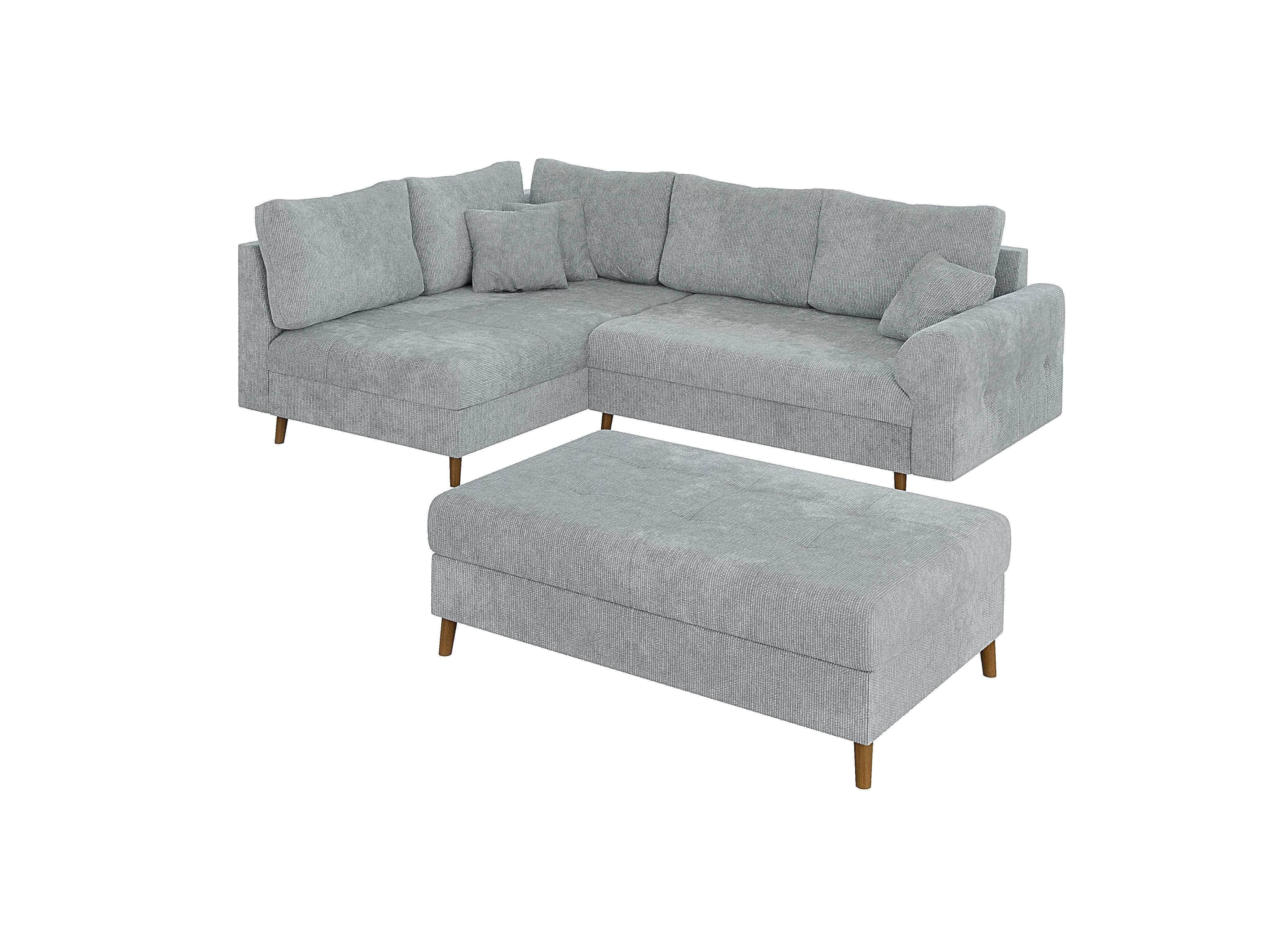 S-Style Möbel Ecksofa mit Schlaffunktion und günstig online kaufen