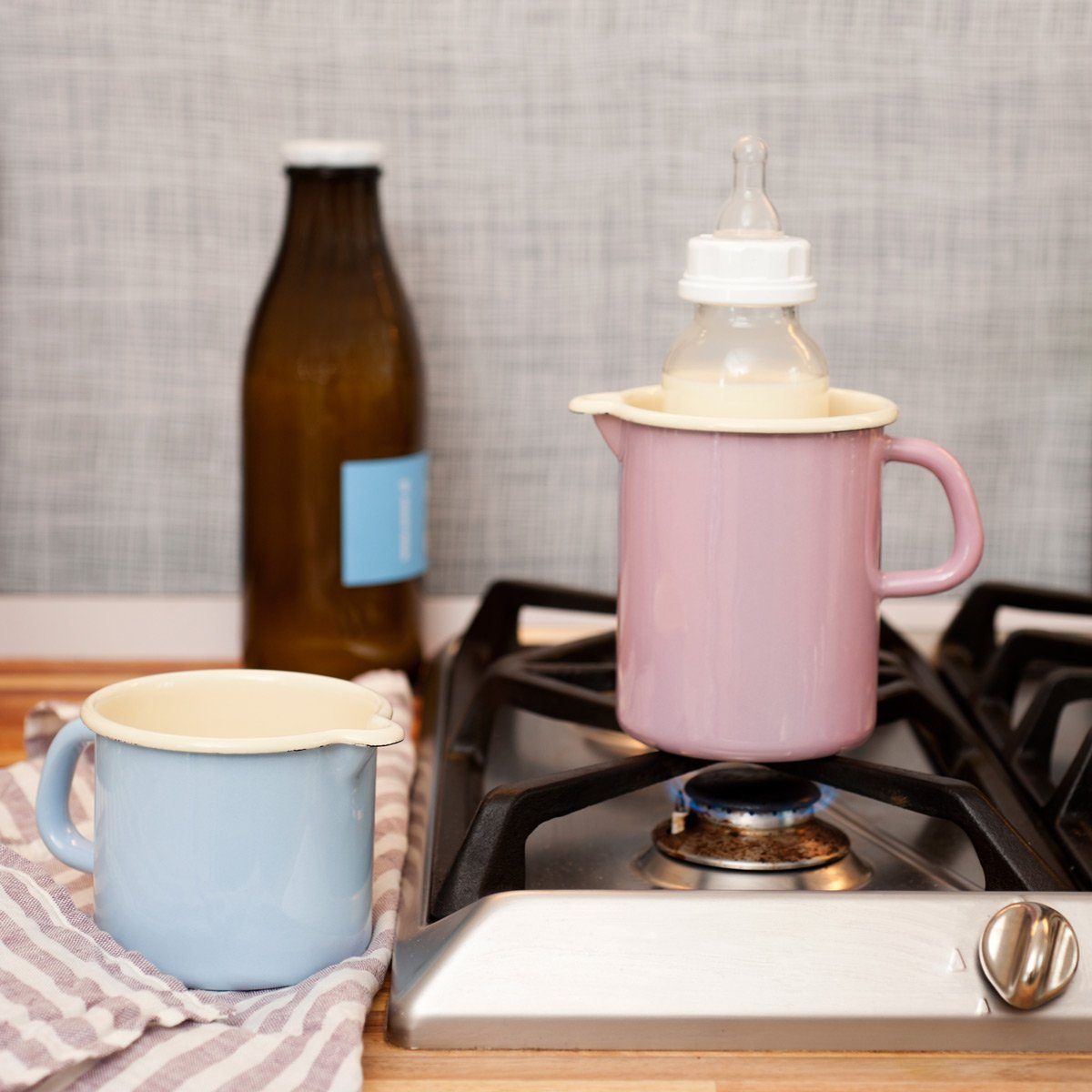 Riess Milchtopf Classic Pastell, 12 cm / 1,0 L