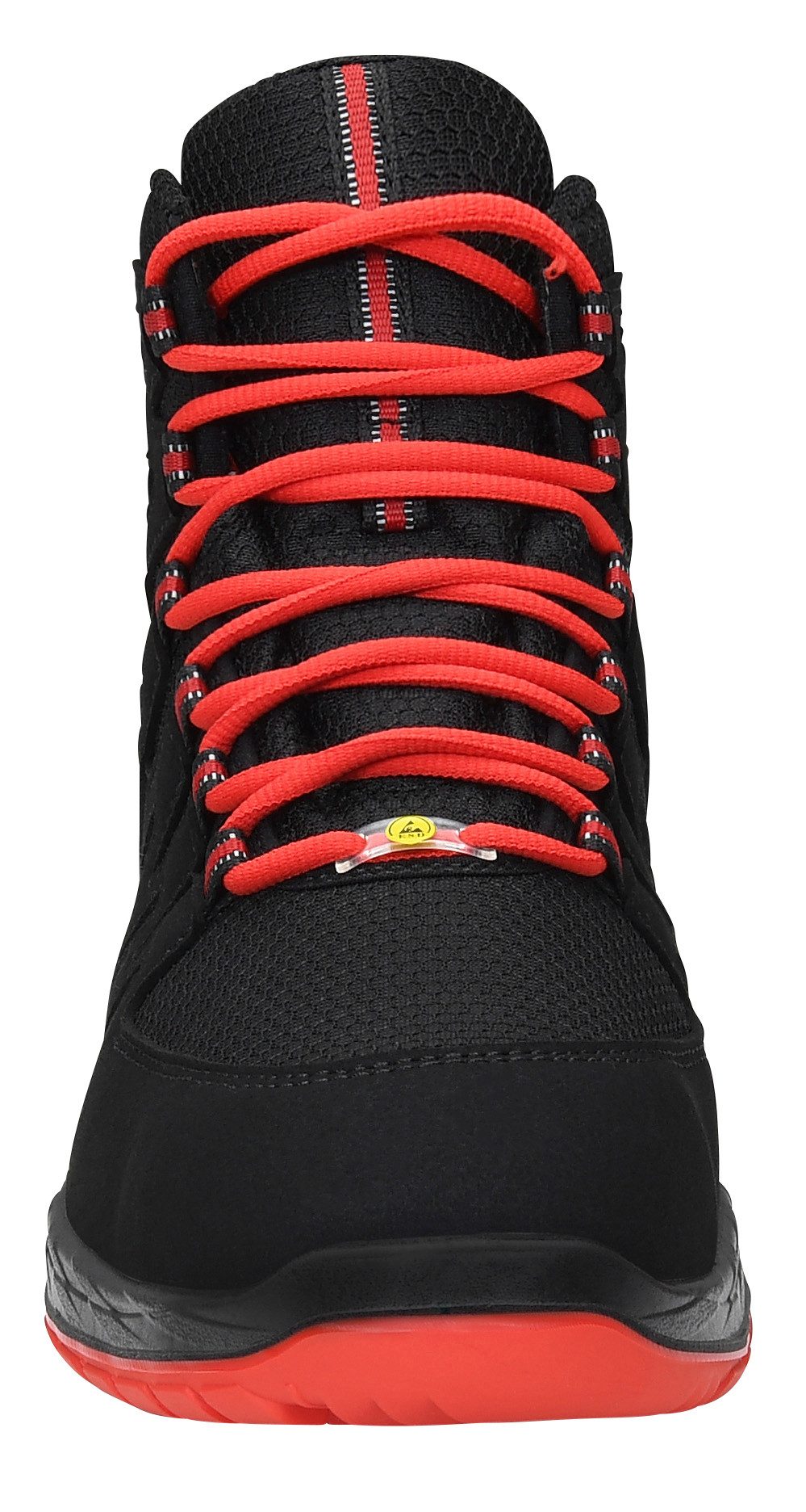 ELTEN MADDOX black-red Mid ESD S3S Sicherheitsstiefel (Schuhkarton, Paar) – Bild 5 von 5