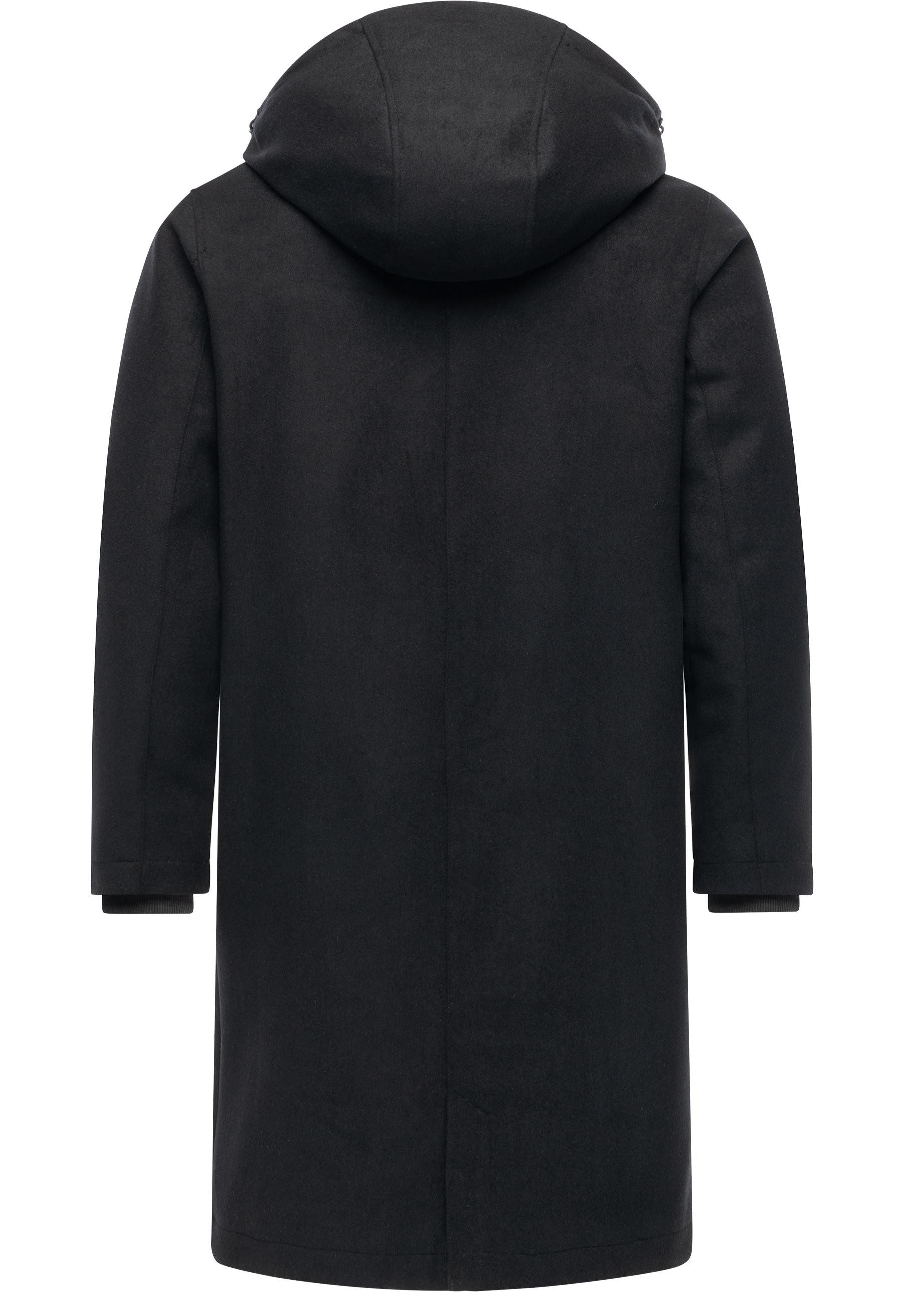 Ragwear Wintermantel Isaq Felt YOUMODO Wasserdichter Mantel in Wolloptik