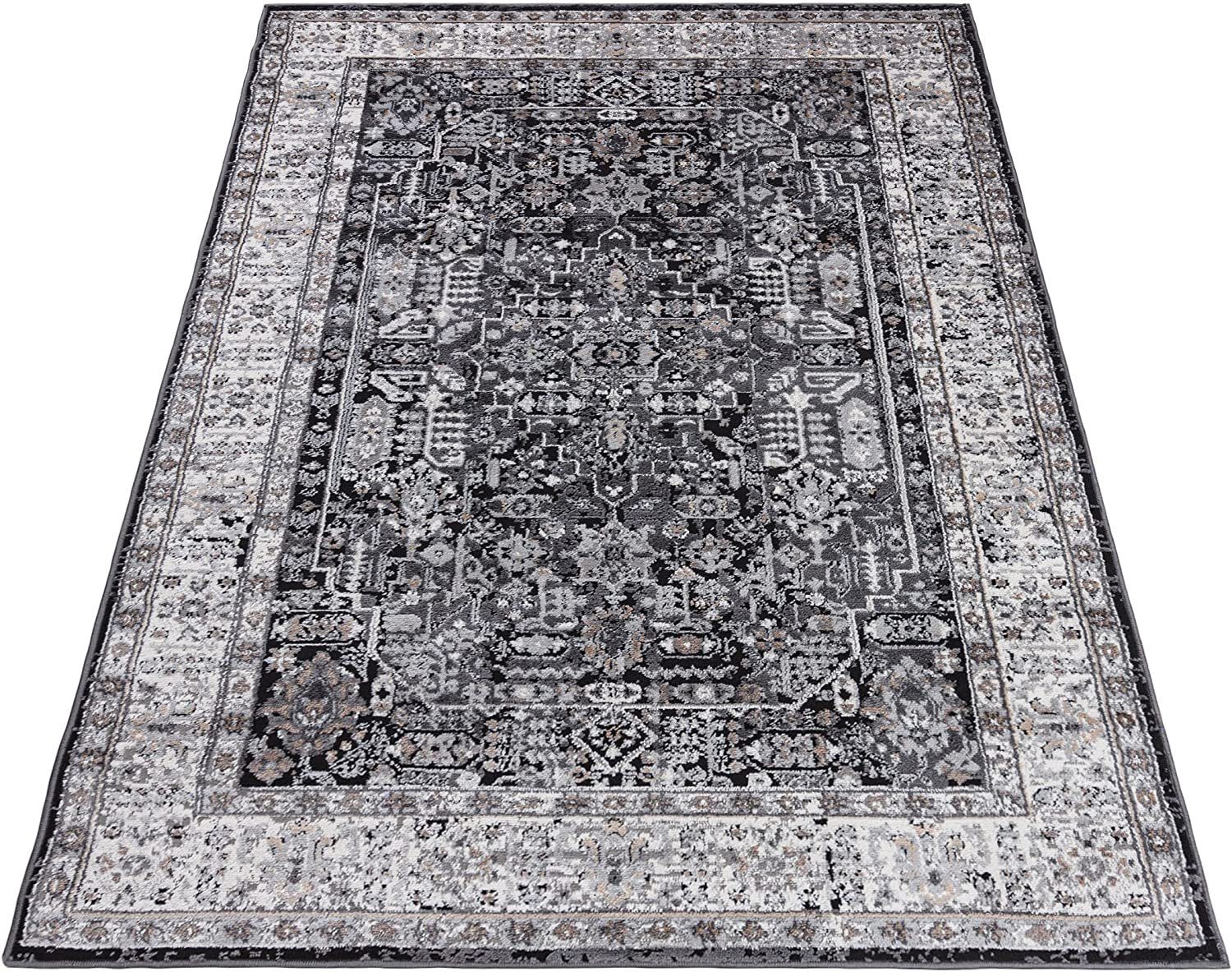 Mazovia Orientteppich DY-IDAHO-ORIENTAL, 120x170, Geometrisch, Vintage, Kurzflor, Gemustert, Orientalisch – Bild 5 von 5