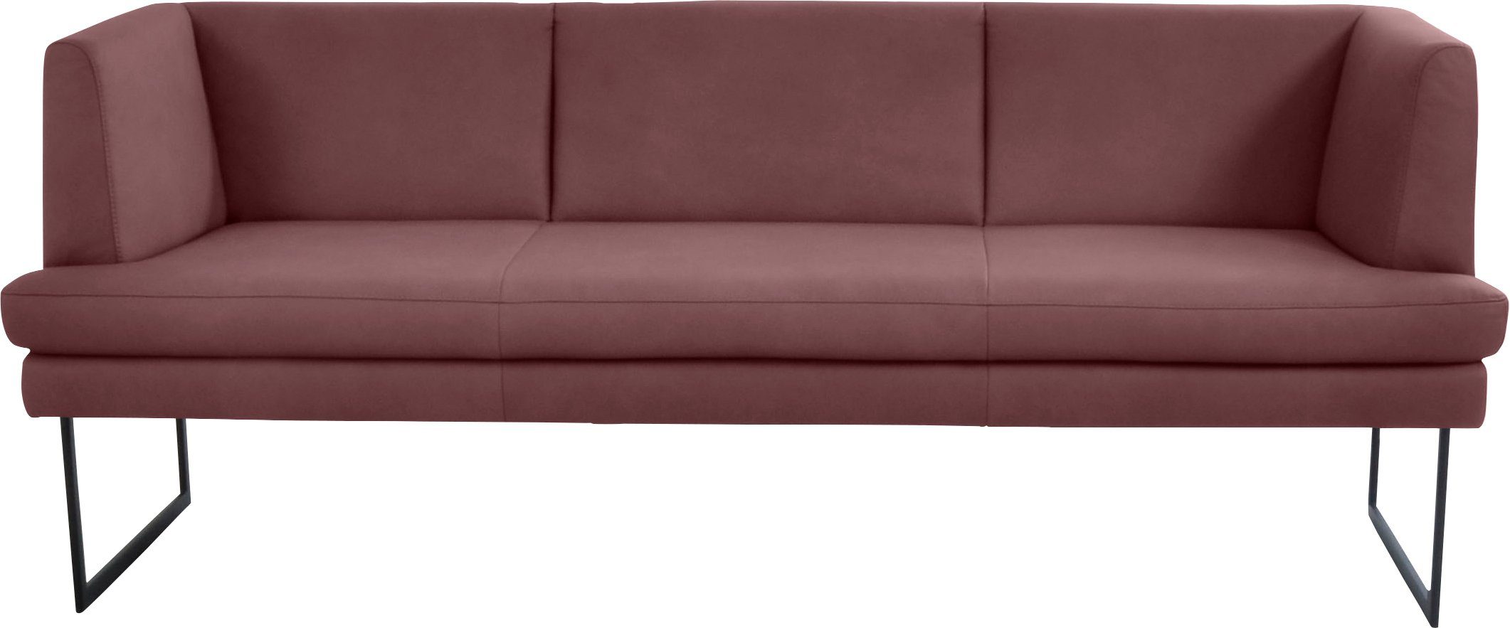 Preisvergleich für K+W Komfort & Wohnen Drehstuhl »Drive«, Stuhl mit  federnder Sitzschale, Drehteller in Metall schwarz Struktur, BxHxT 52x63x94  cm, aus Leder, GTIN: 4255620903422