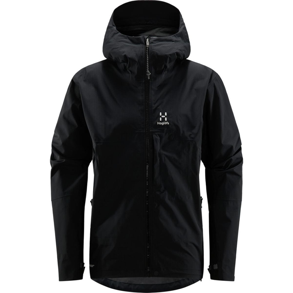 Haglöfs Hardshelljacke ROC Mono Proof Jacket Men Robuste, atmungsaktive Performance-Jacke aus recyceltem Polyester für