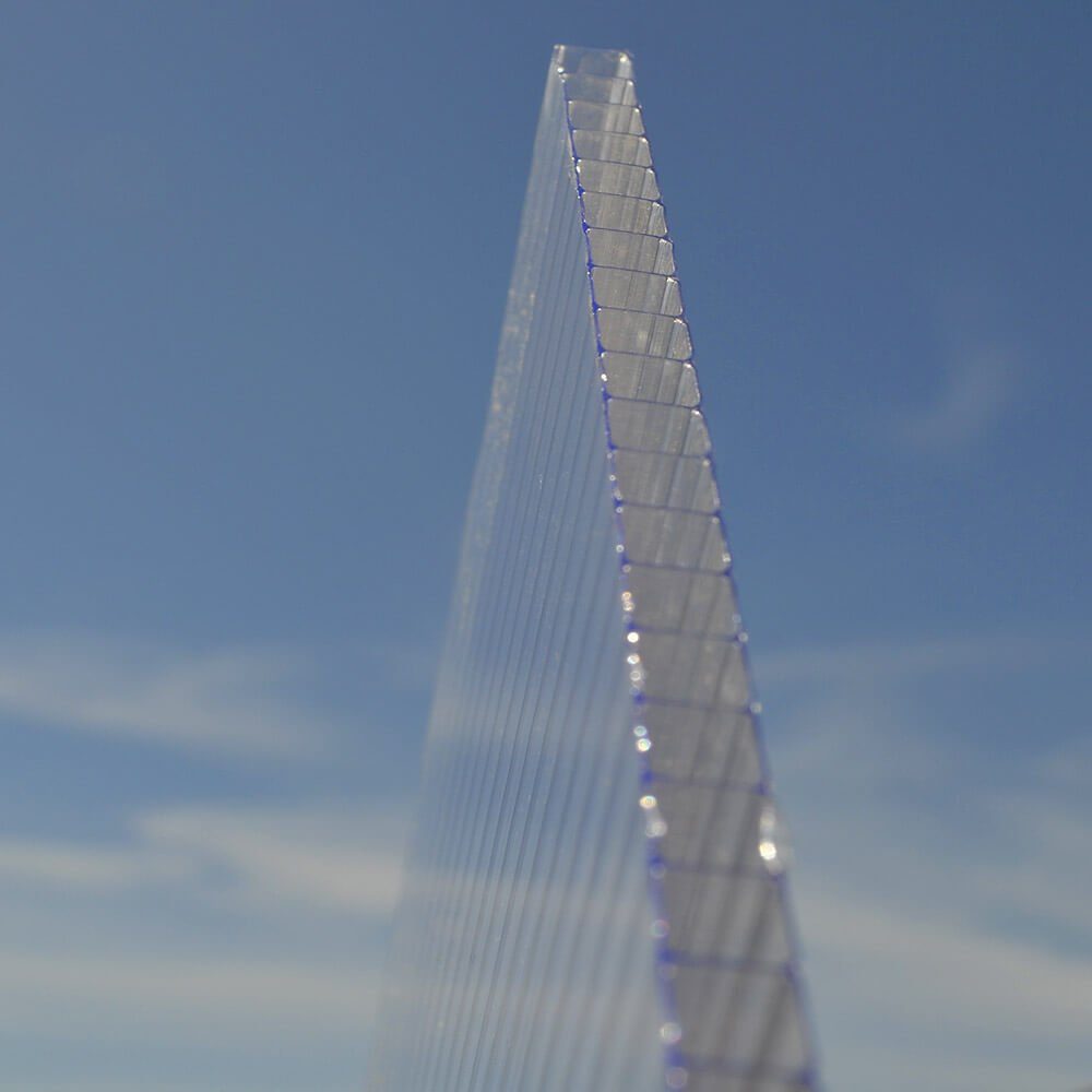HOME DELUXE Terrassendach SOLIS - Größenauswahl, BxT: 312x303 cm, Bedachung Hohlkammerplatten, (Doppelstegplatten Dach), Pergola aus Aluminium, Sonnenschutz für – Bild 5 von 5