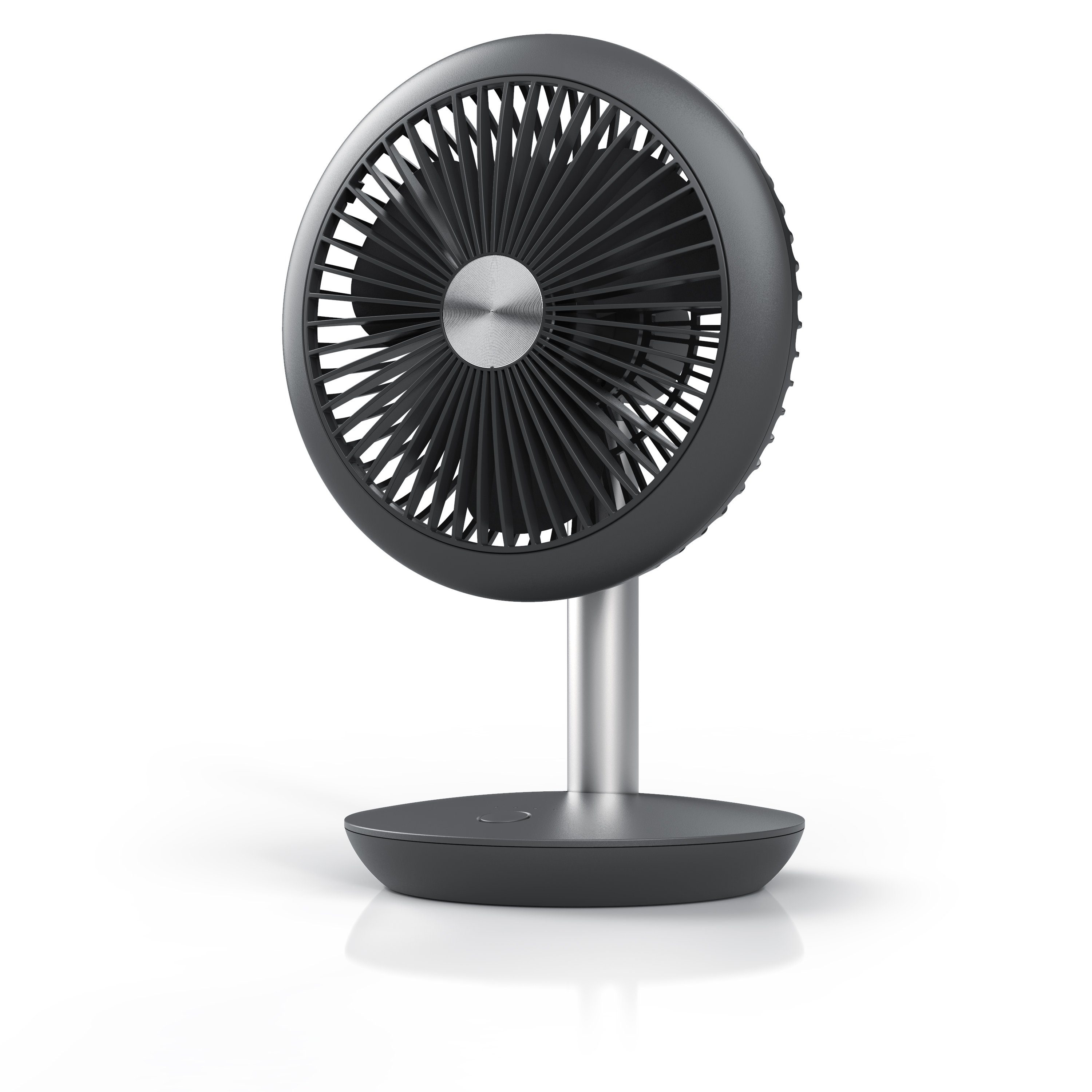 CSL Mini USB-Ventilator, Akku Tischventilator - USB Ventilator Mini Desk Fan