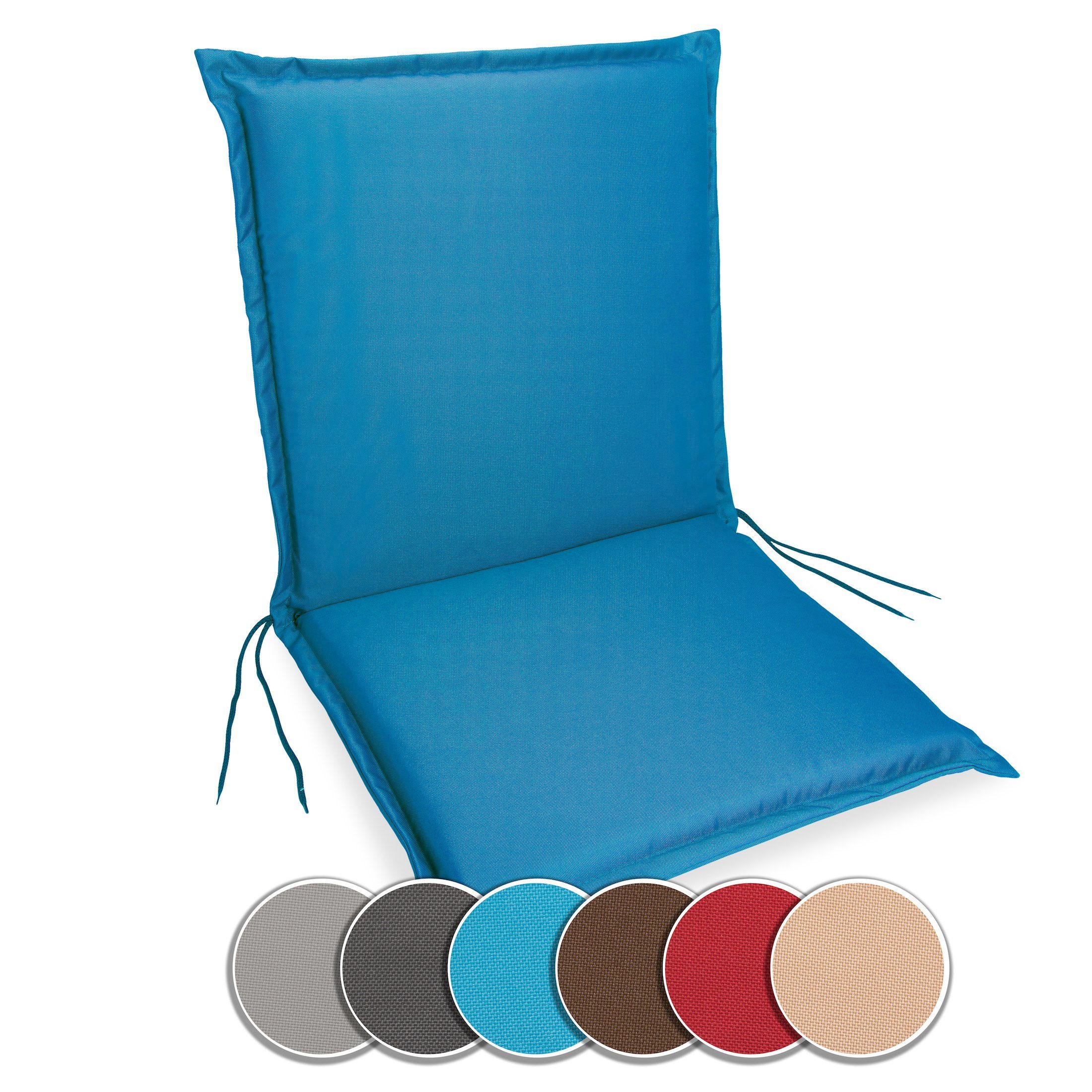 sunnypillow Liegenauflage Niedriglehner Auflage Gartenstuhlauflage, 100 günstig online kaufen