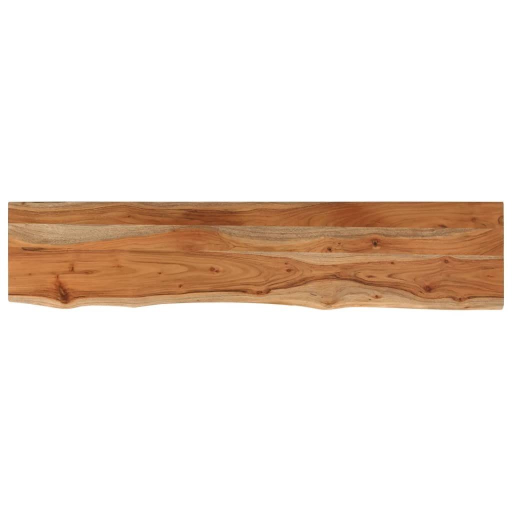 vidaXL Wandregal 90 x 20 x 25 cm Wandregal 90x20x2,5 cm Rechteckig Massivholz Akazie Ba
