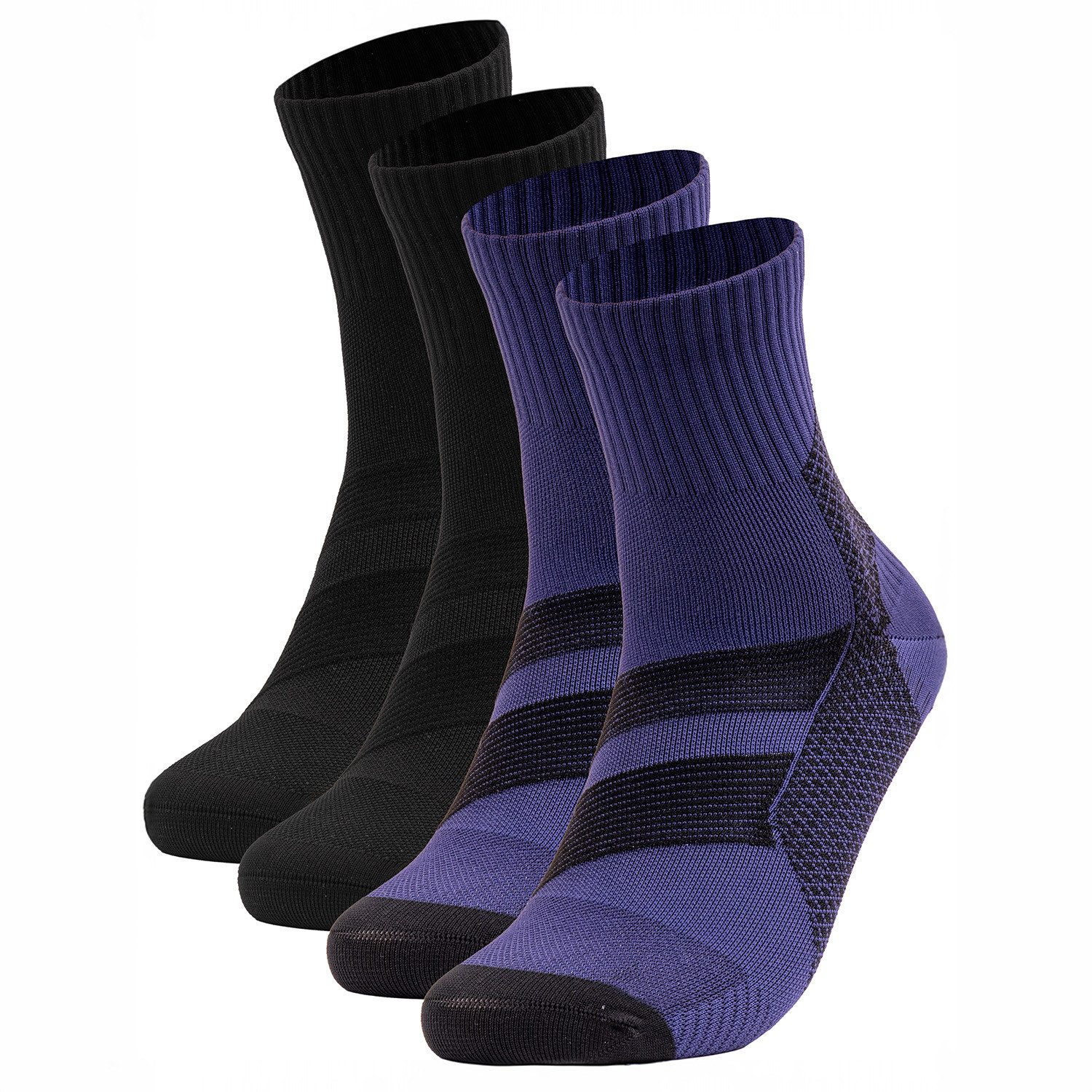OCCULTO Спортивные носки Herren Kompressionssocken 2er Pack (Modell: Ian) (2-Paar)