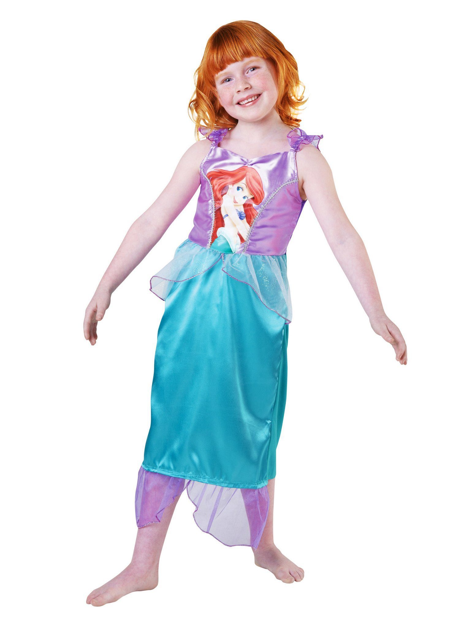 Rubie´s Kostüm Disney's Arielle - Meerjungfrau Prinzessin Kostüm, Original lizenziertes Kinderkostüm zu Disney's 'Arielle, die Meerjung